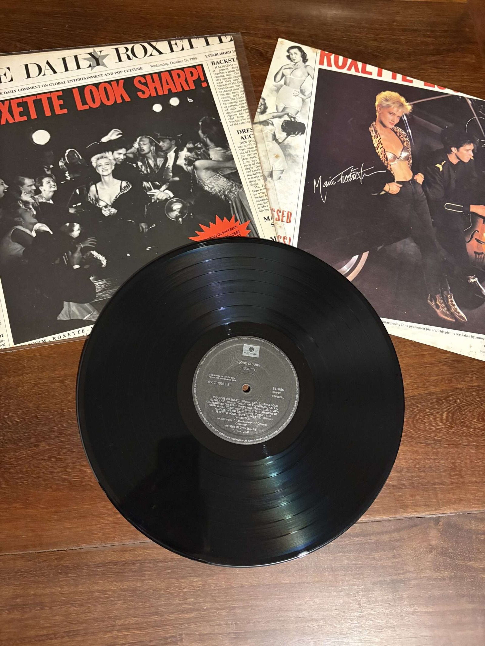 Lp Roxette - Look Sharp! (1988) - Imagem 3