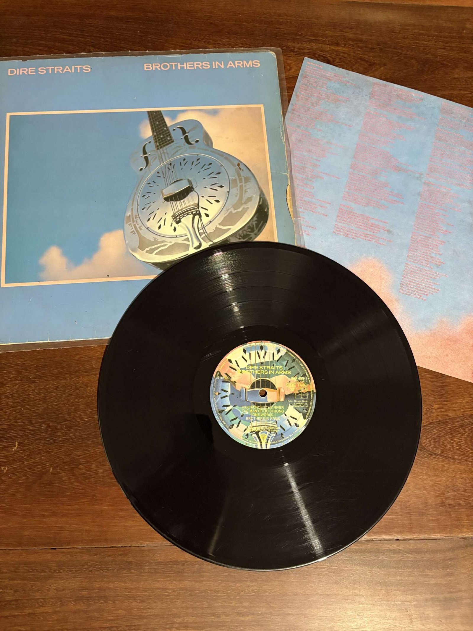Lp Dire Straits - Brothers in Arms (1985) - Imagem 3