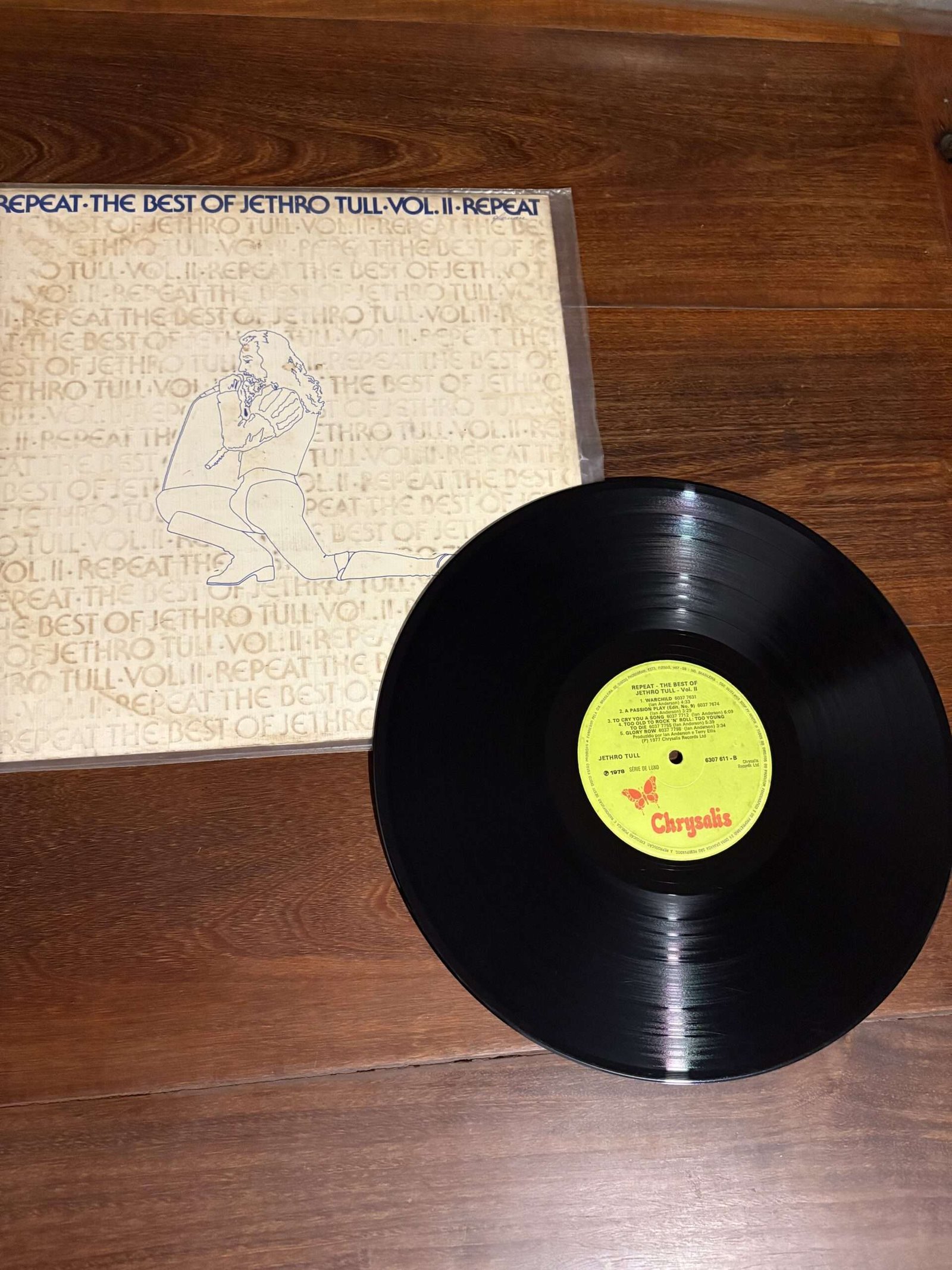Lp Jethro Tull - Repeat:The Best of Jethro Tull Vol. II (1977) - Imagem 3