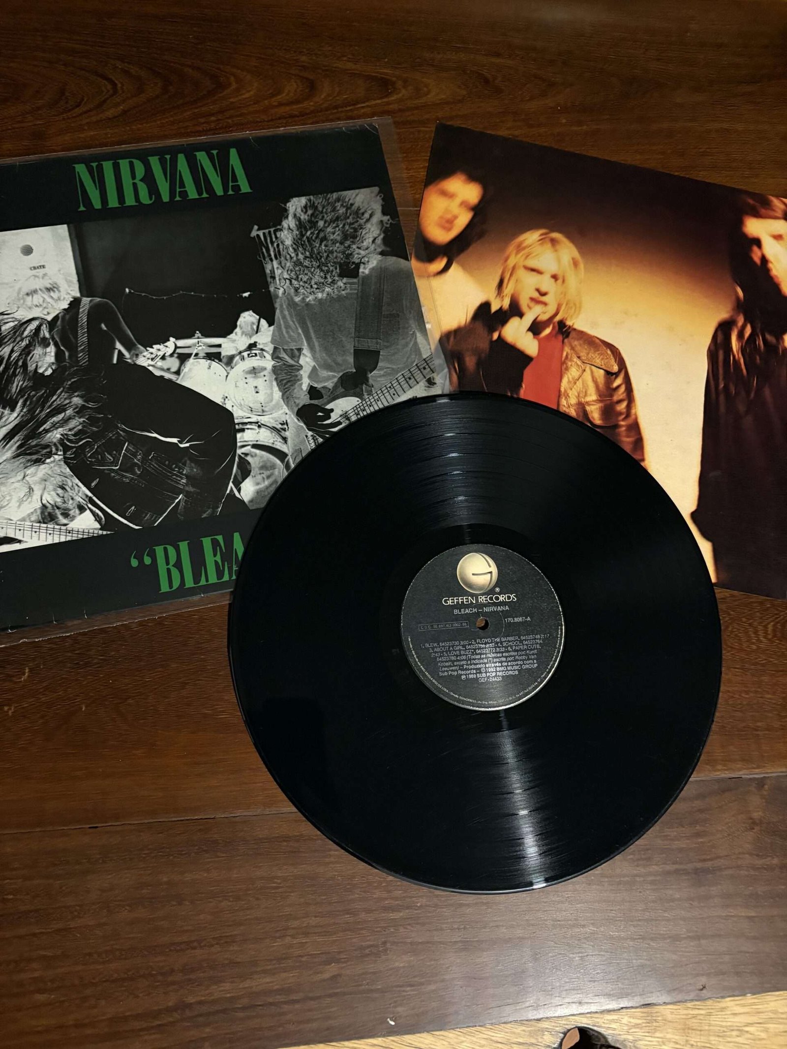 Lp Nirvana - Bleach (1989) Edição Brasileira 1992 - Imagem 3