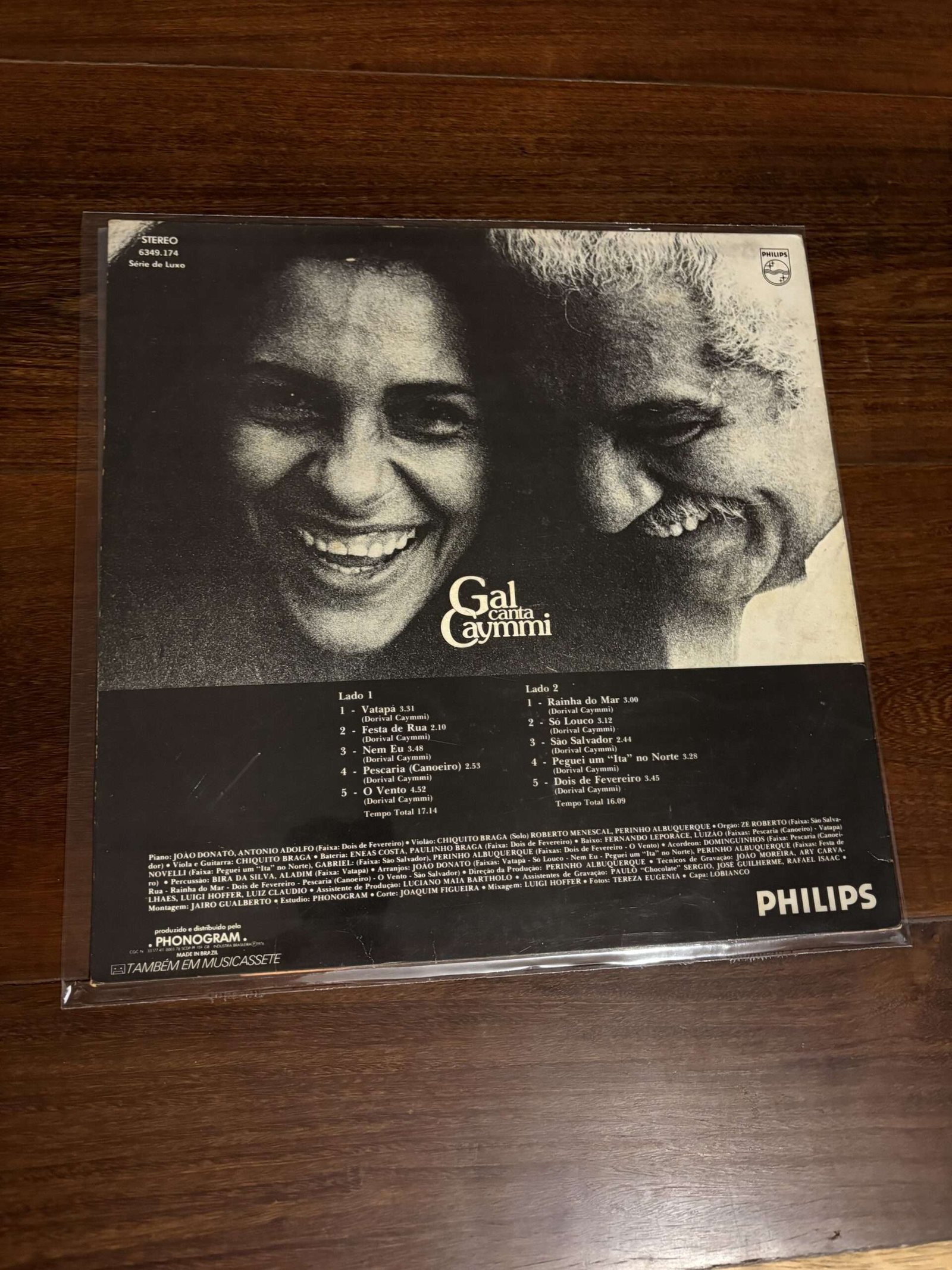 Lp Gal Costa - Gal Canta Caymmi (1976) - Imagem 2