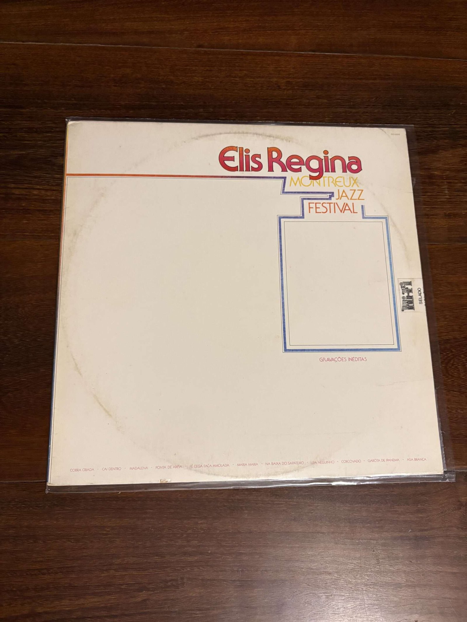 Lp Elis Regina - Montreux Jazz Festival (1982)