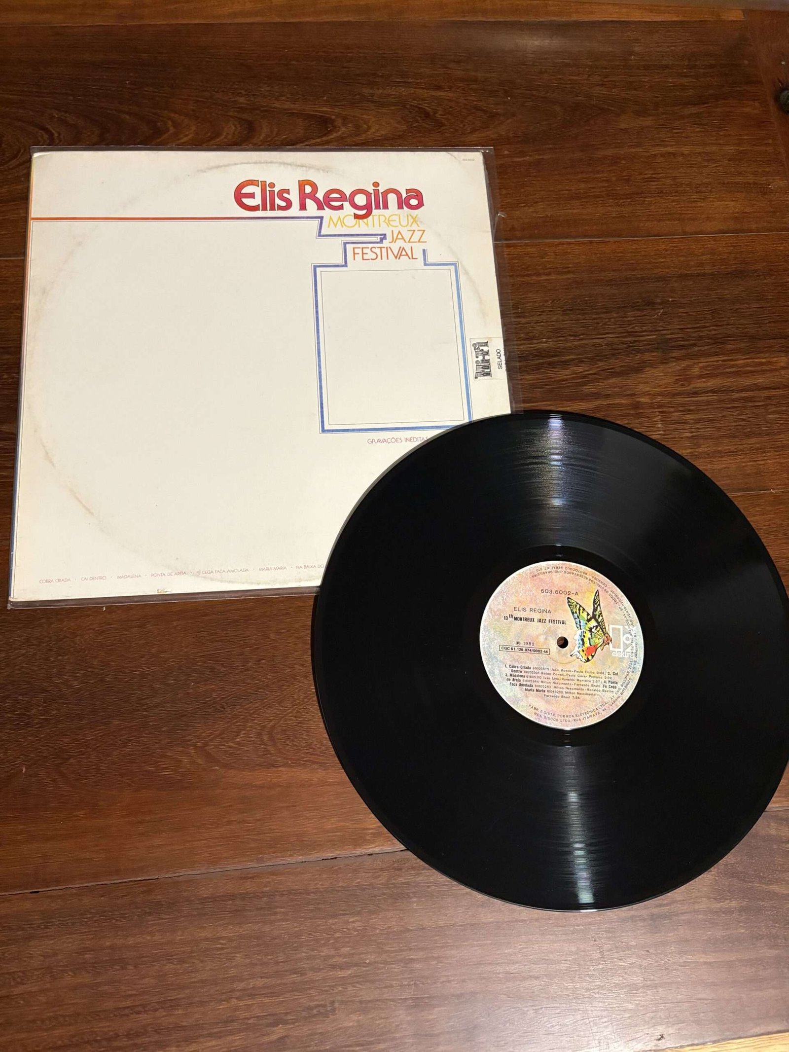 Lp Elis Regina - Montreux Jazz Festival (1982) - Imagem 3