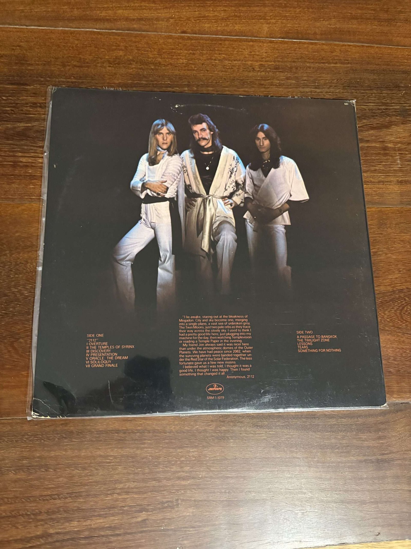 Lp Rush - 2112 (1976) - Imagem 2
