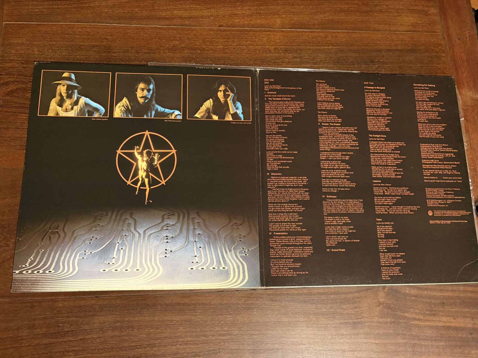 Lp Rush - 2112 (1976) - Imagem 3