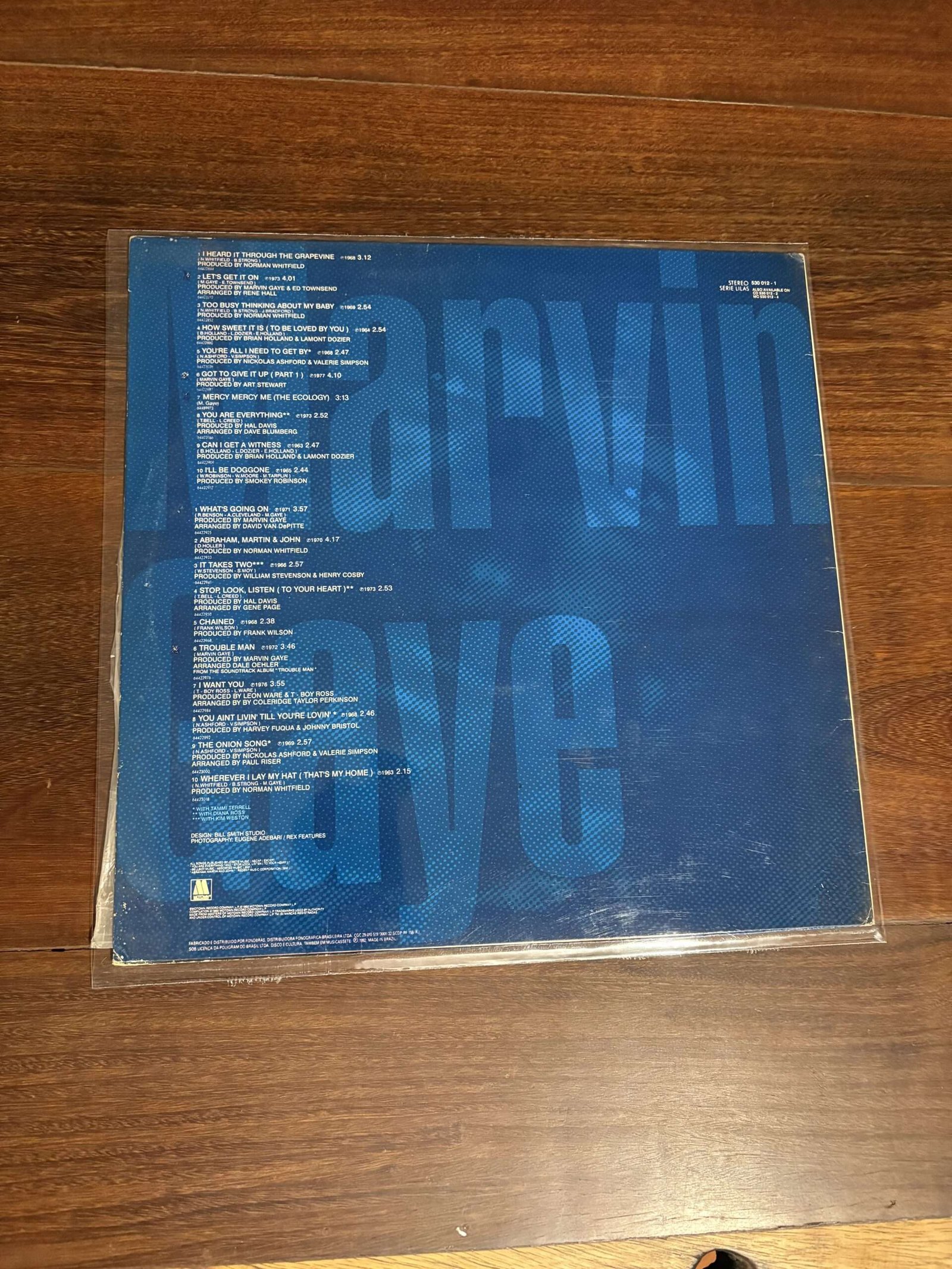 Lp Marvin Gaye - Motown's Greatest Hits (1992) - Imagem 2