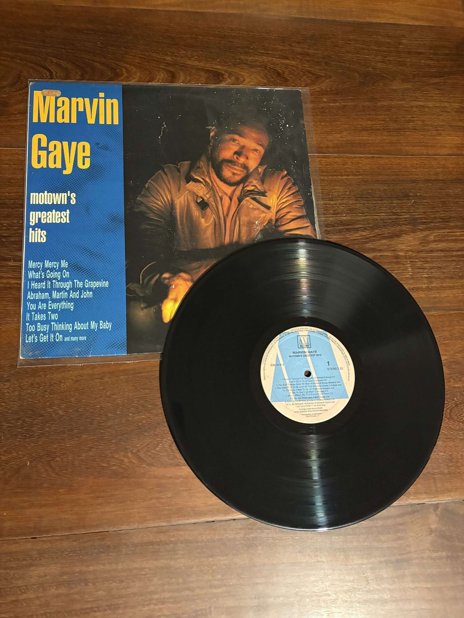 Lp Marvin Gaye - Motown's Greatest Hits (1992) - Imagem 3