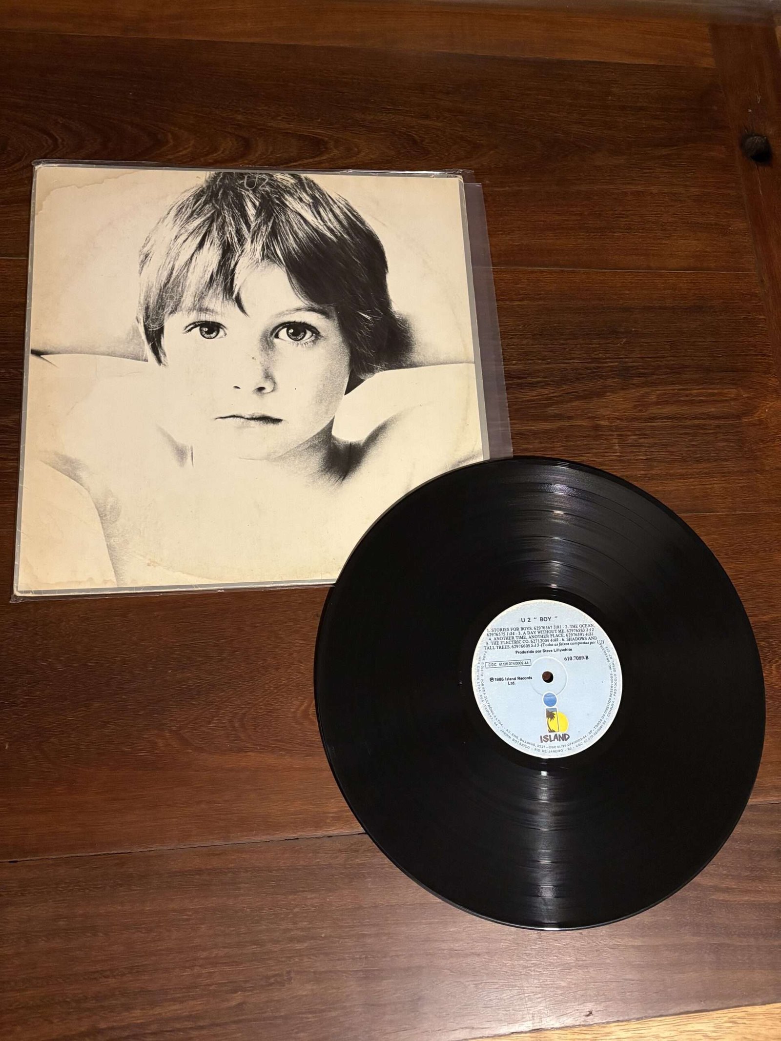 Lp U2 - Boy (1980) - Imagem 3