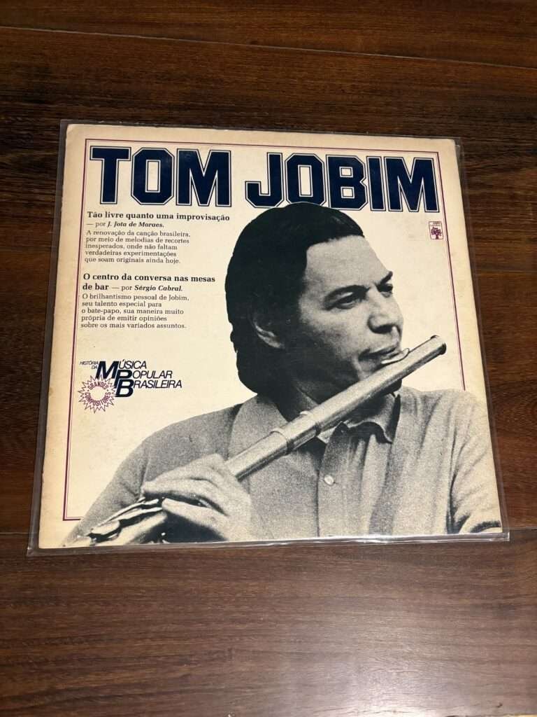 Lp Tom Jobim - História da Música Popular Brasileira (1982)