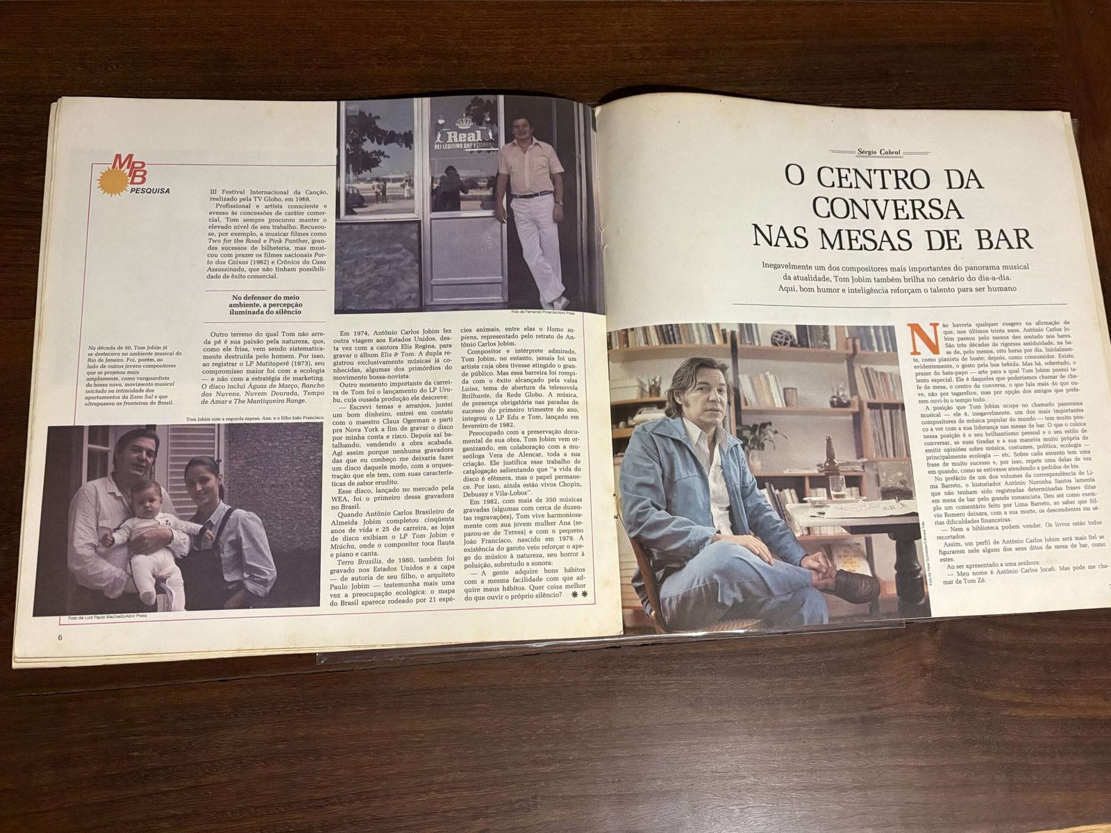 Lp Tom Jobim - História da Música Popular Brasileira (1982) - Imagem 3