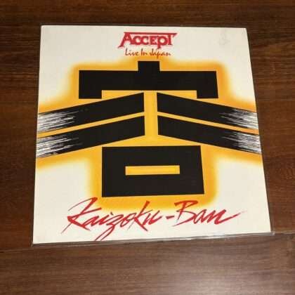 Lp Accept - Kaizoku-Ban - Live In Japan (1985)