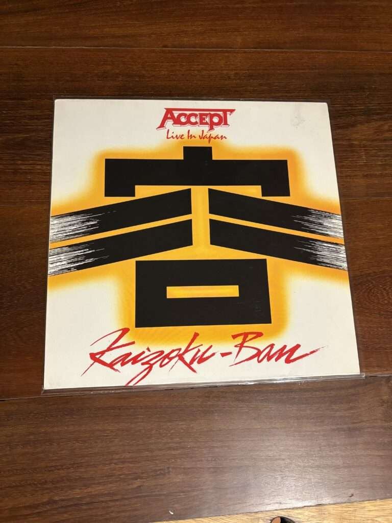 Lp Accept - Kaizoku-Ban - Live In Japan (1985)