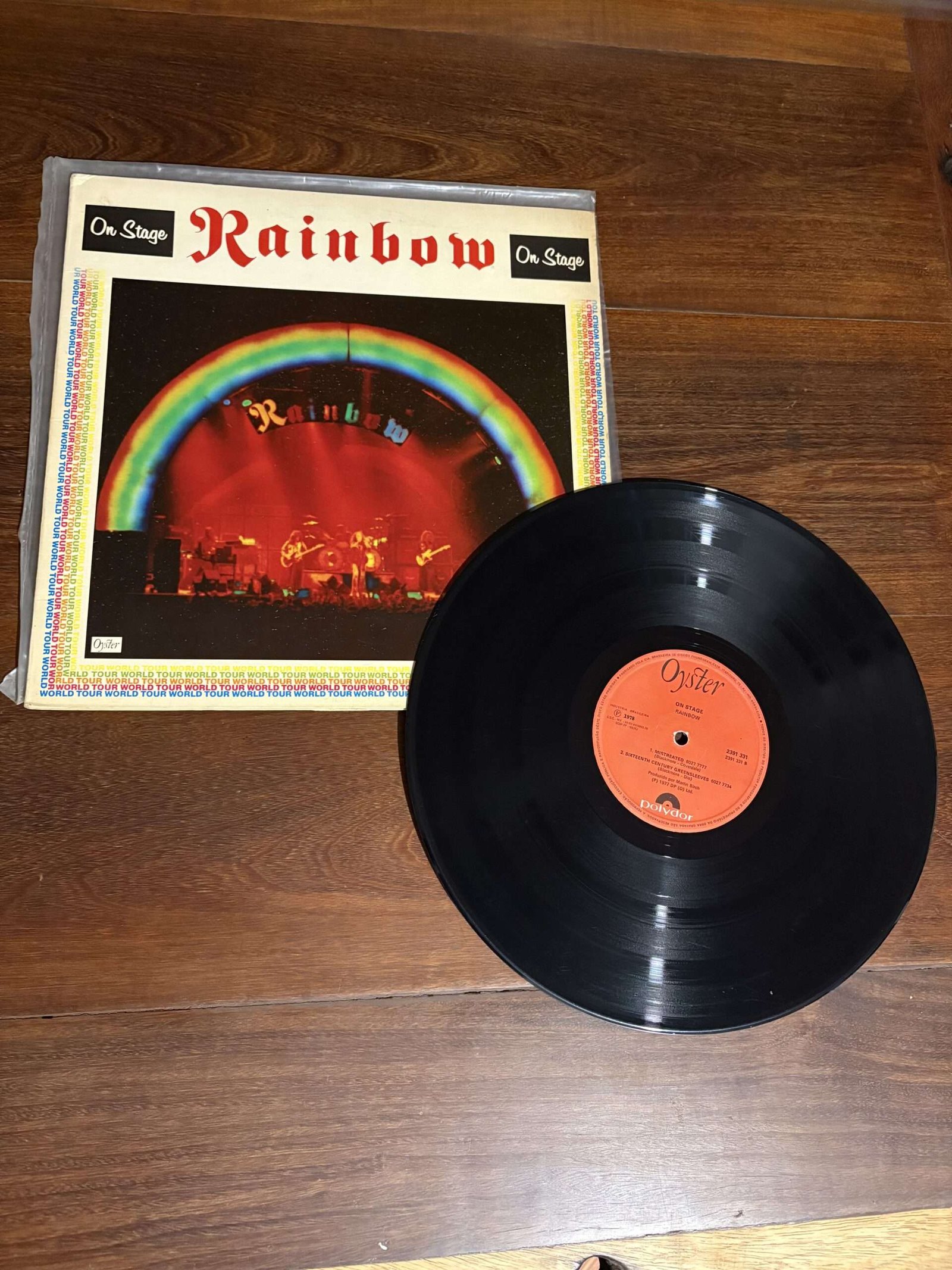 Lp Rainbow - On Stage (1977) - Imagem 4