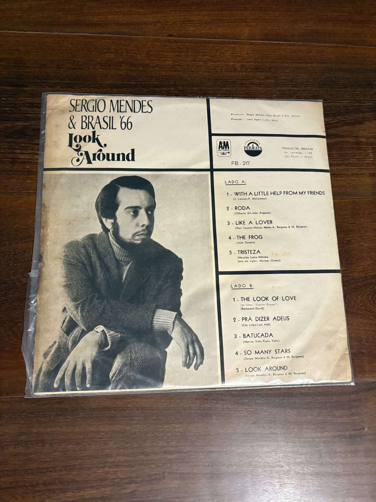 Lp Sérgio Mendes - Look Around (1968) - Imagem 2