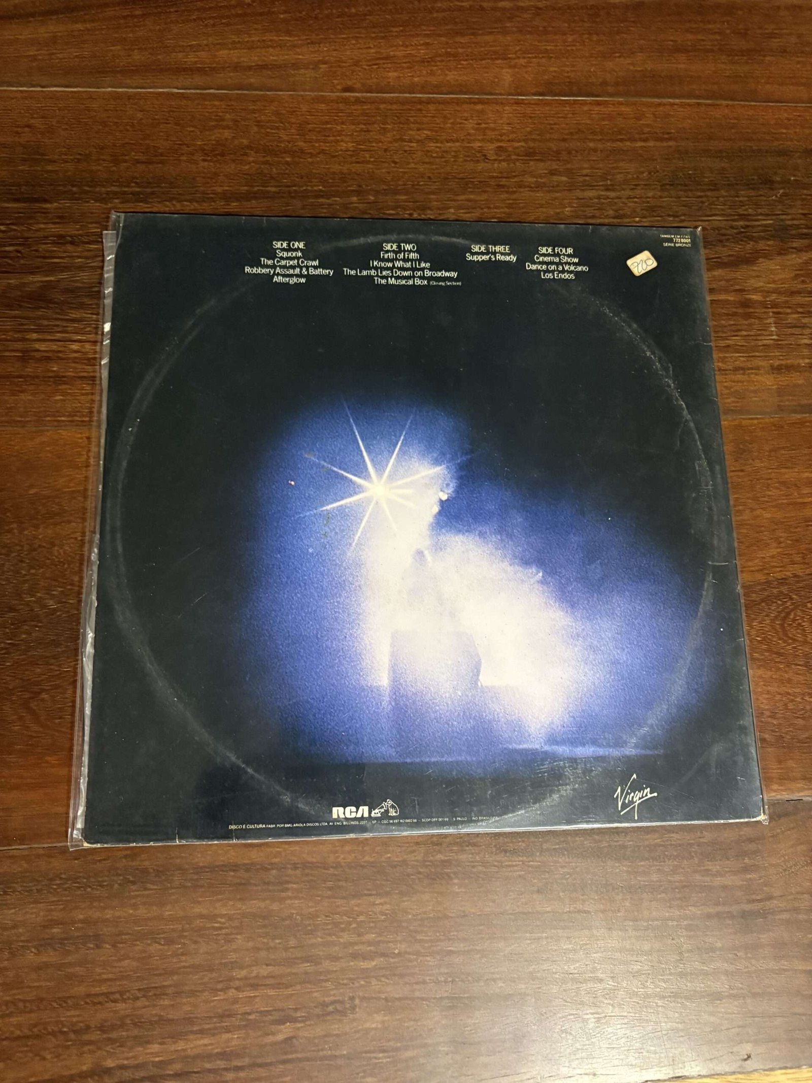 Lp Genesis - Seconds Out (1977) Duplo - Imagem 2