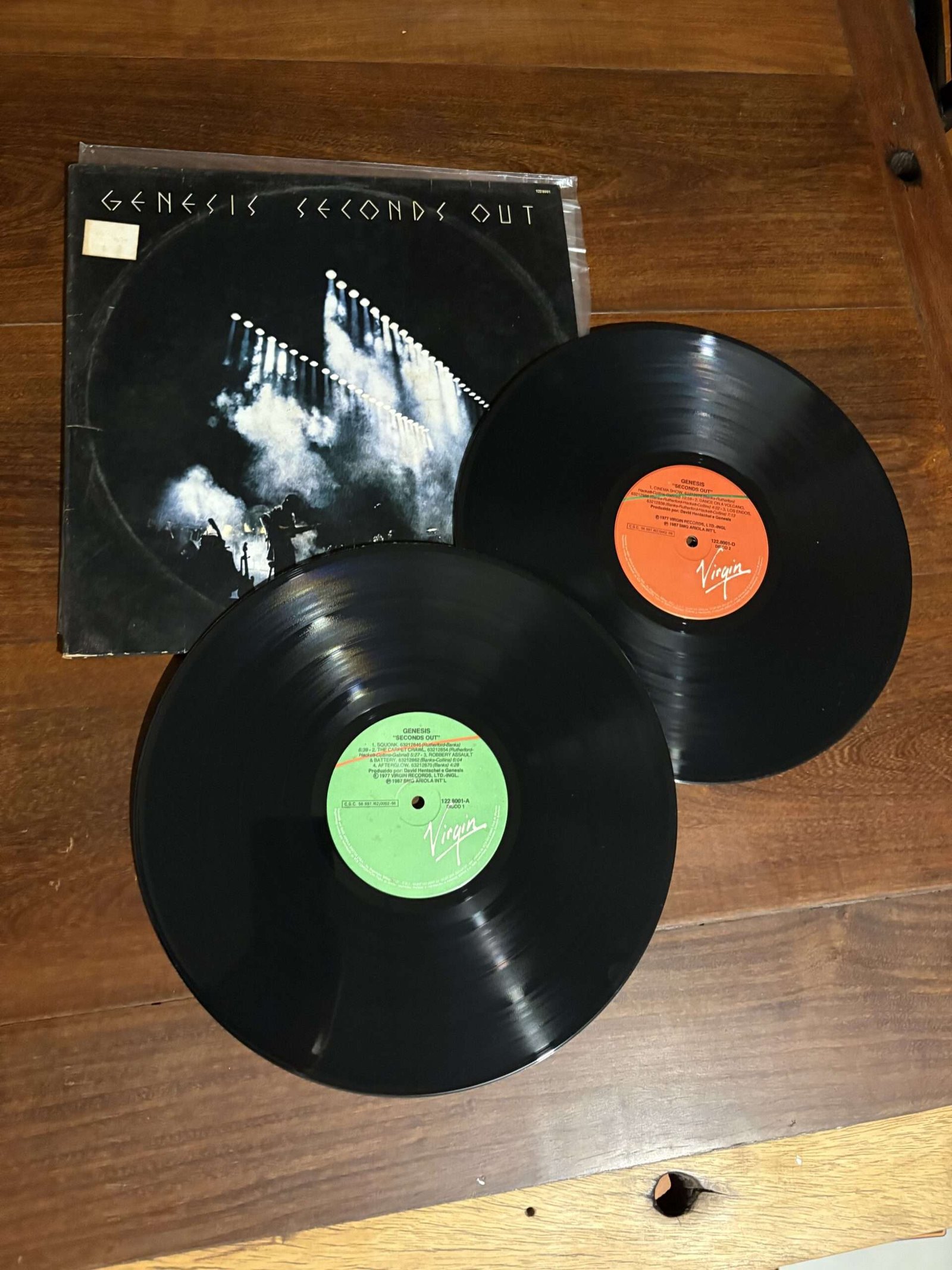 Lp Genesis - Seconds Out (1977) Duplo - Imagem 4