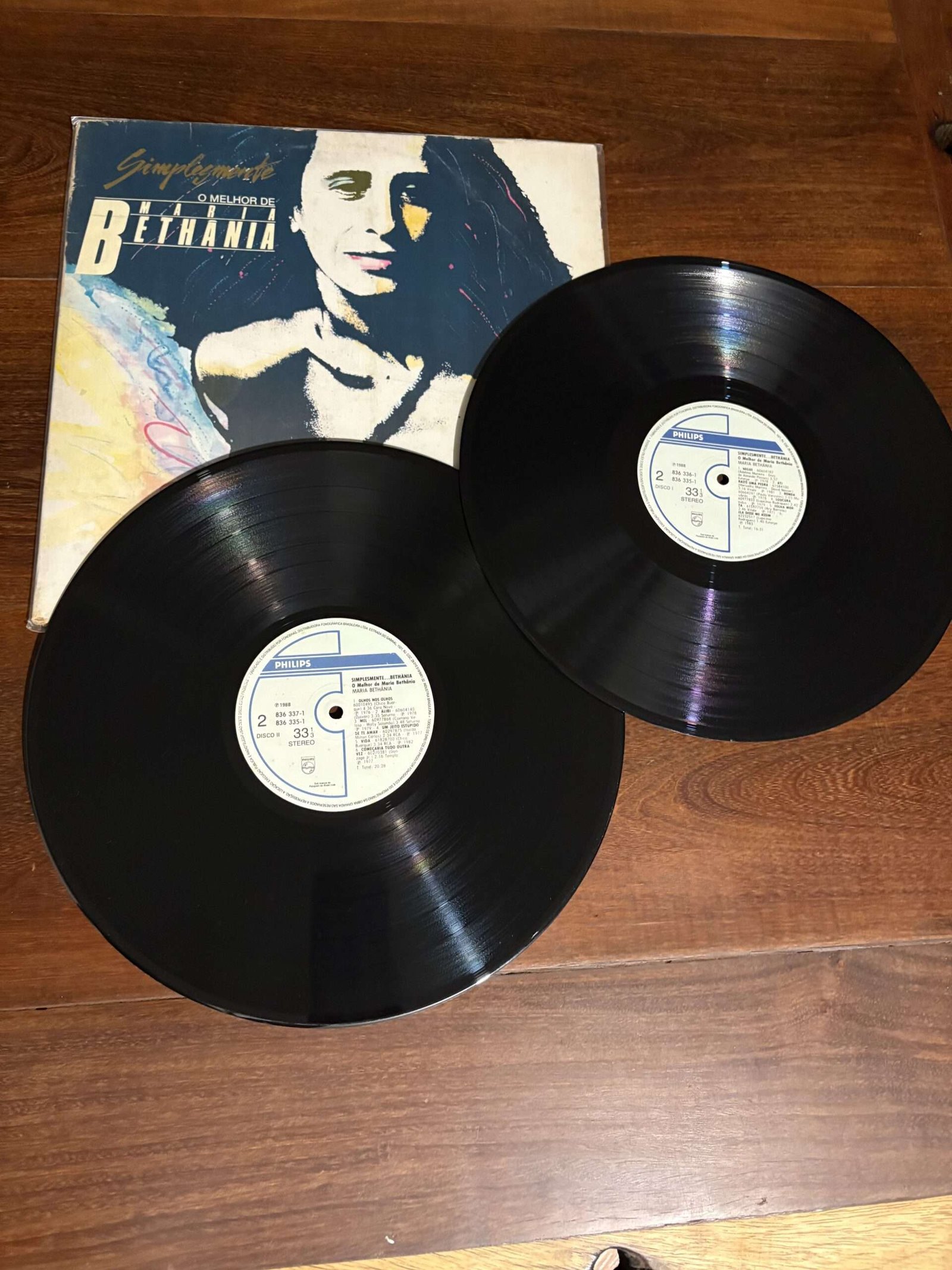 Lp Maria Bethânia - Simplesmente: O Melhor de Maria Bethânia (1988) Duplo - Imagem 4