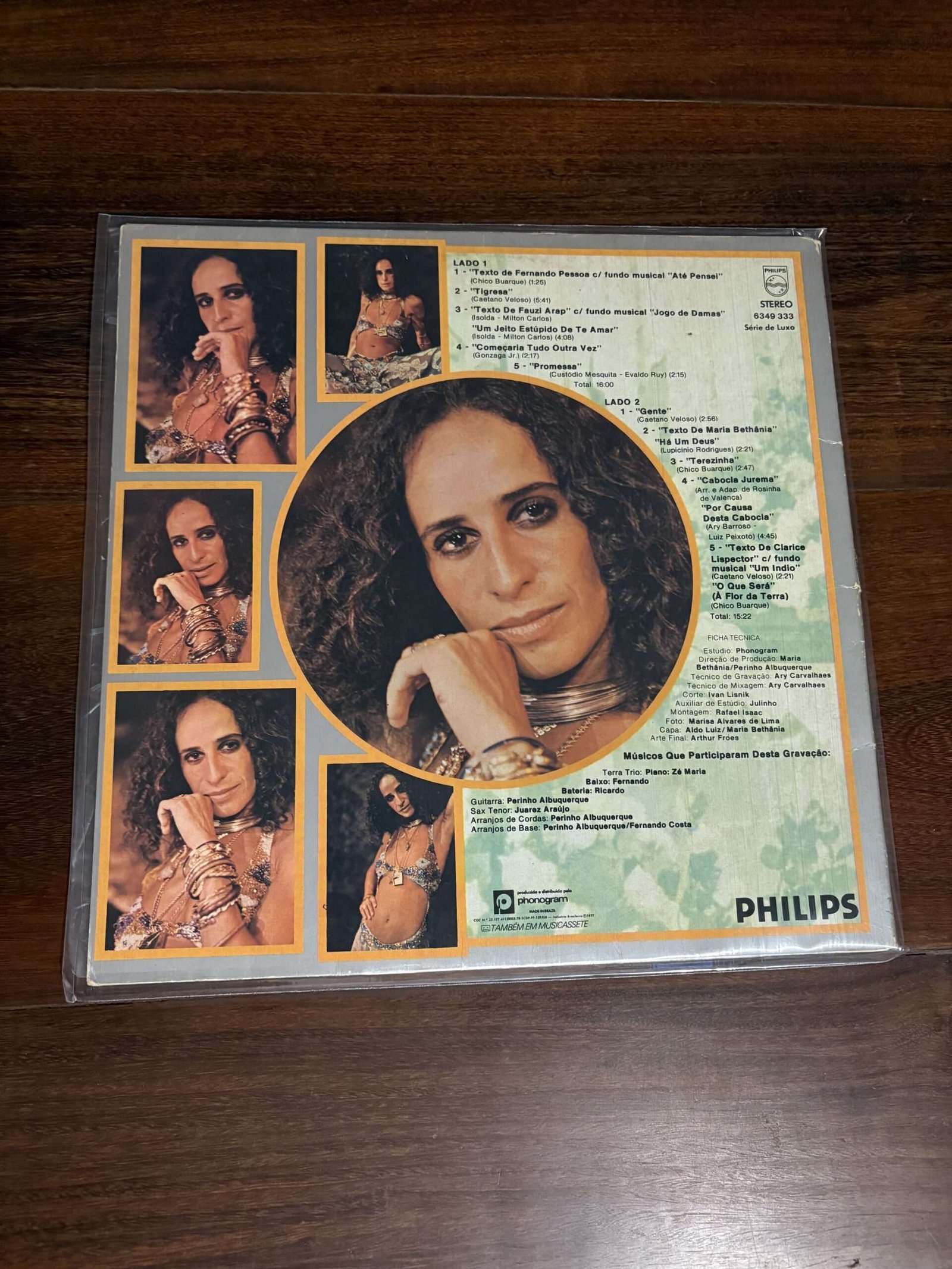 Lp Maria Bethânia - Pássaro da Manhã (1977) - Imagem 2