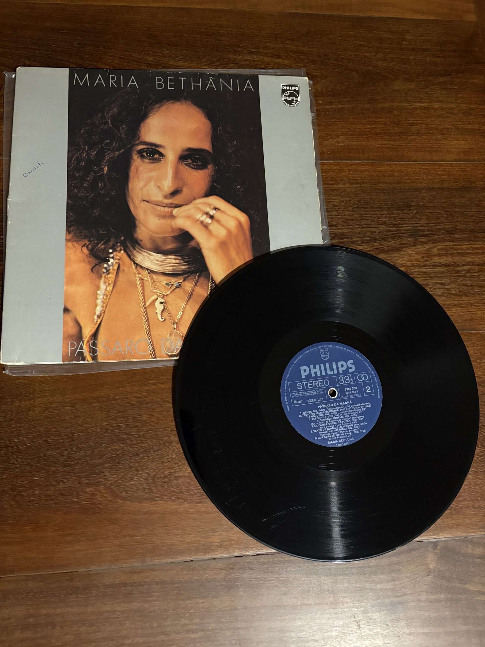 Lp Maria Bethânia - Pássaro da Manhã (1977) - Imagem 4