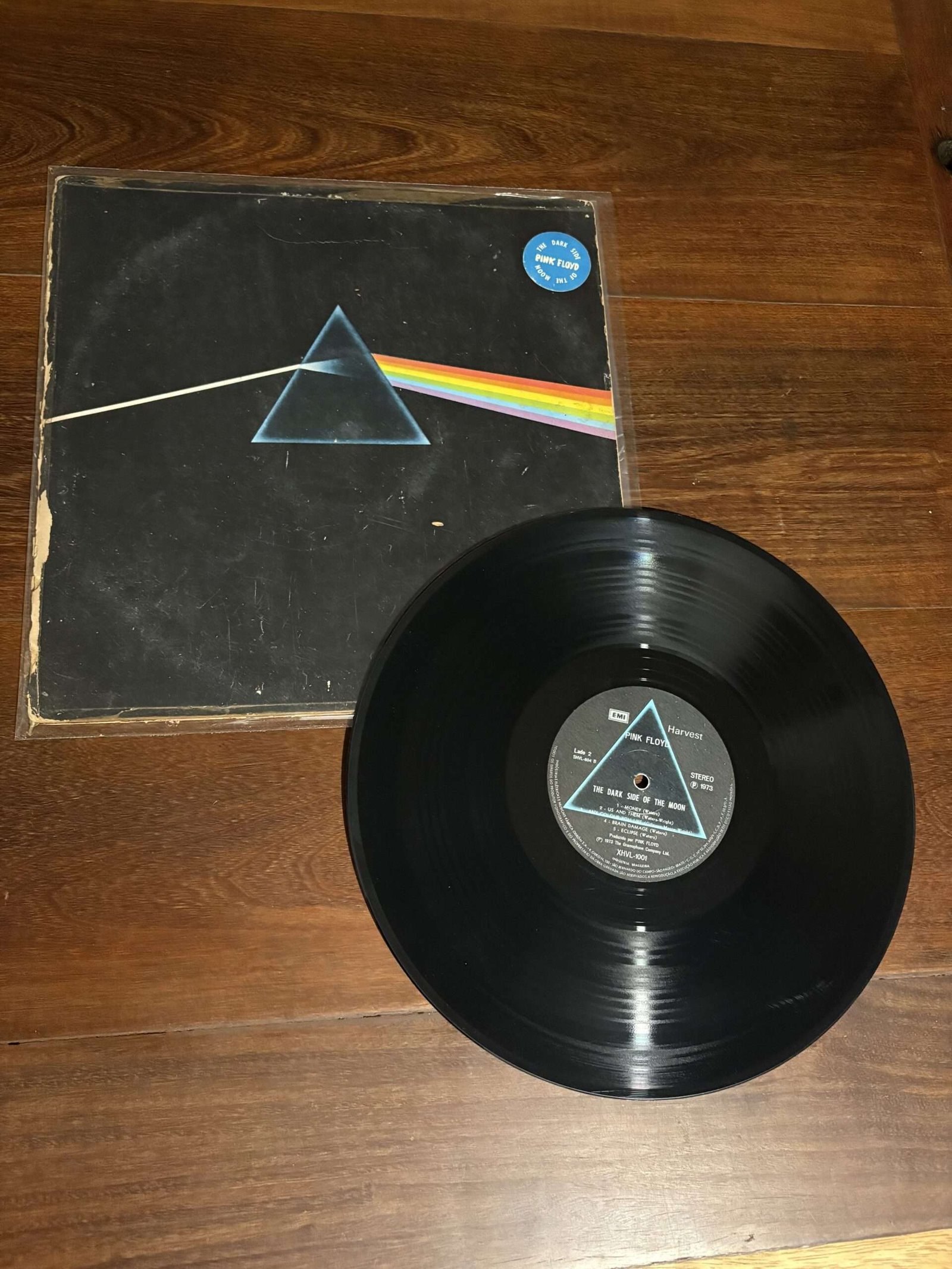 Lp Pink Floyd - Dark Side To The Moon (1973) Original de época - Imagem 4