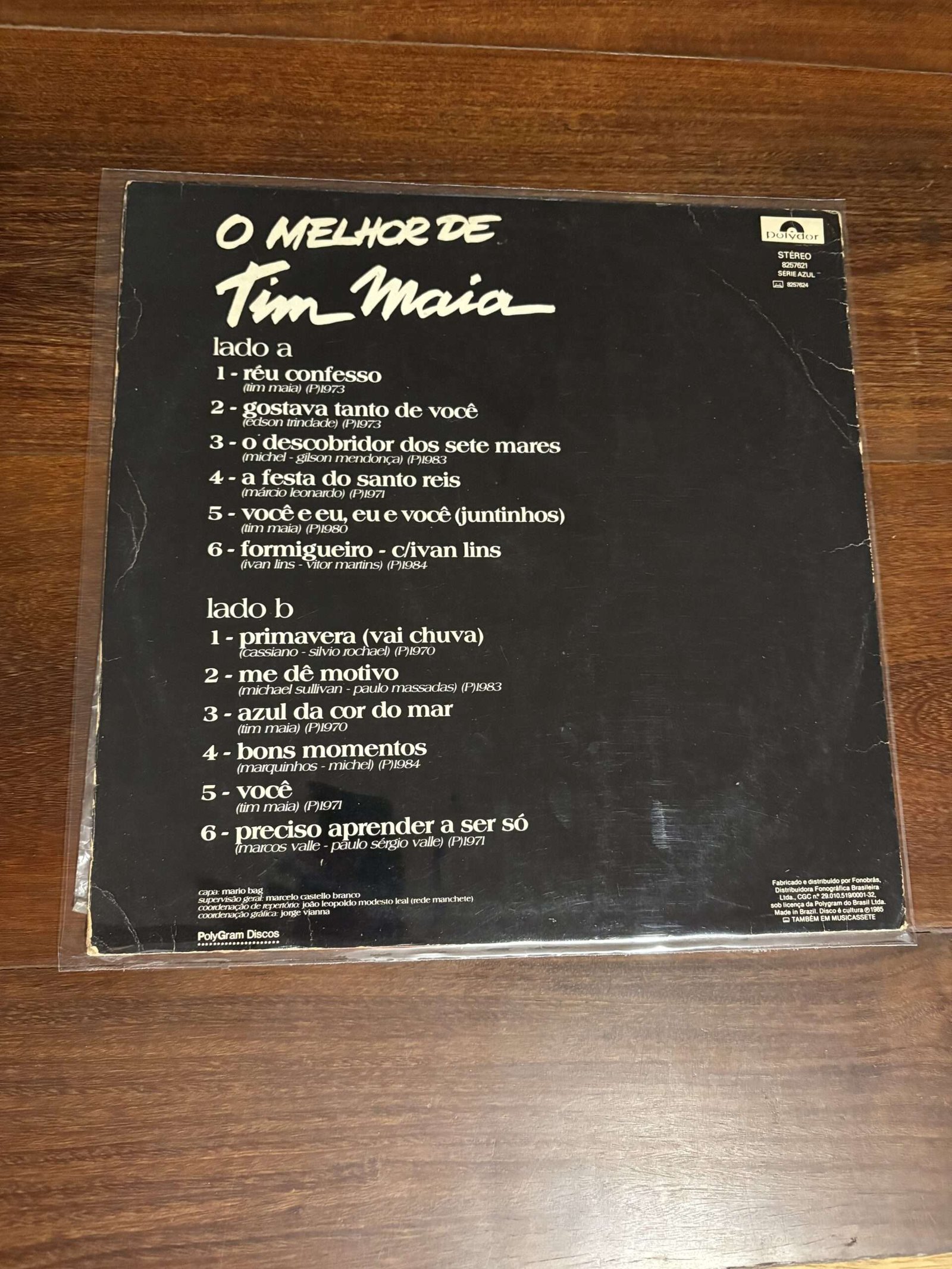 Lp Tim Maia - O Melhor de Tim Maia (1989) - Imagem 2