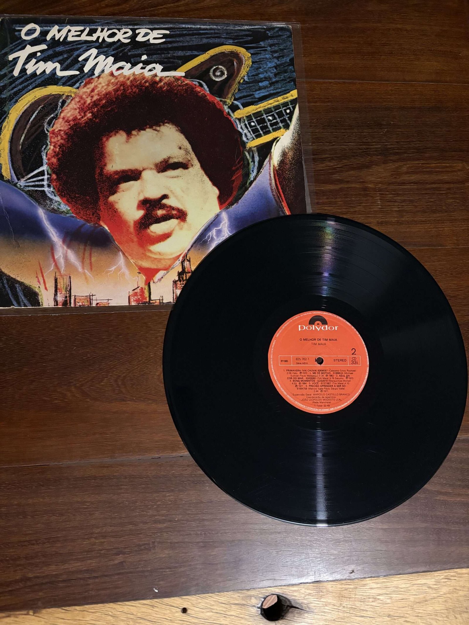 Lp Tim Maia - O Melhor de Tim Maia (1989) - Imagem 3
