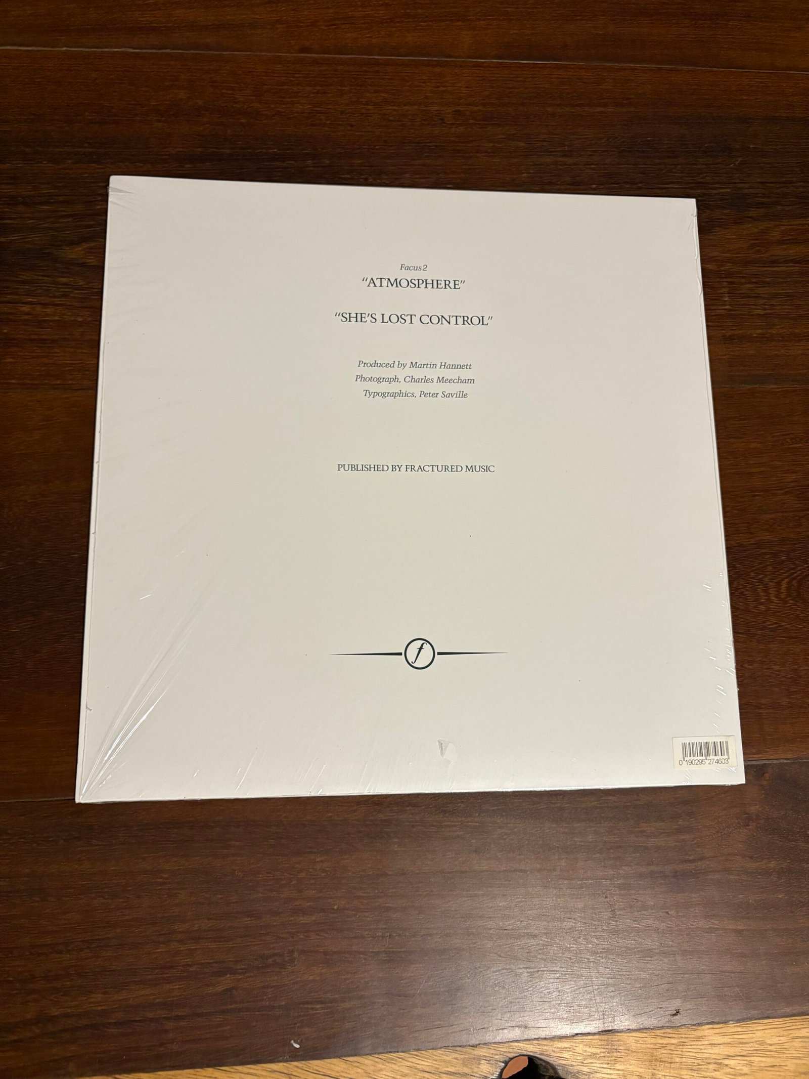 Lp Joy Division - Atmosphere (1980) Lacrado Reedição Importada - Imagem 2
