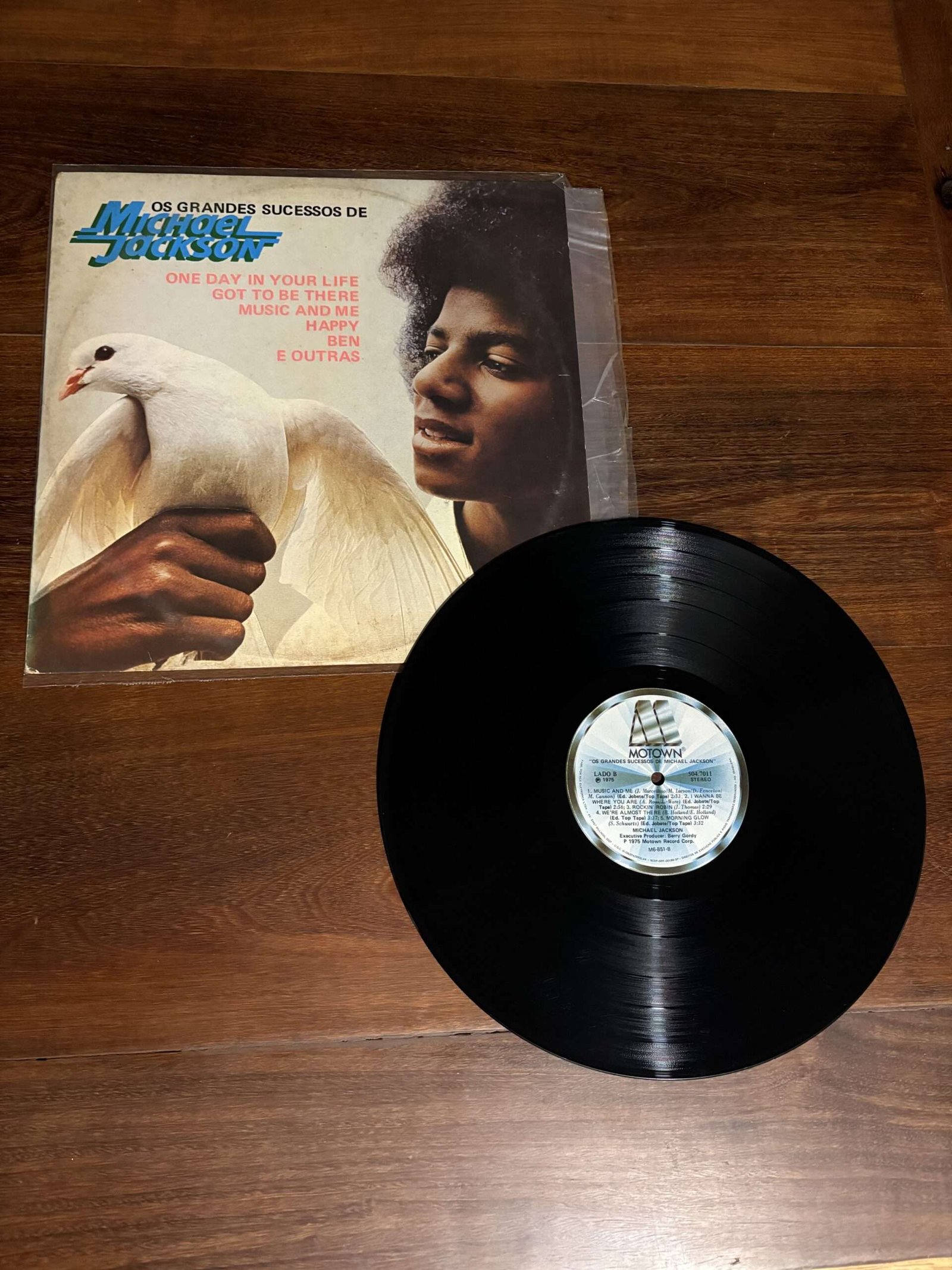 Lp Michael Jackson - Os Grandes Sucessos de Michael Jackson (1975) - Imagem 3