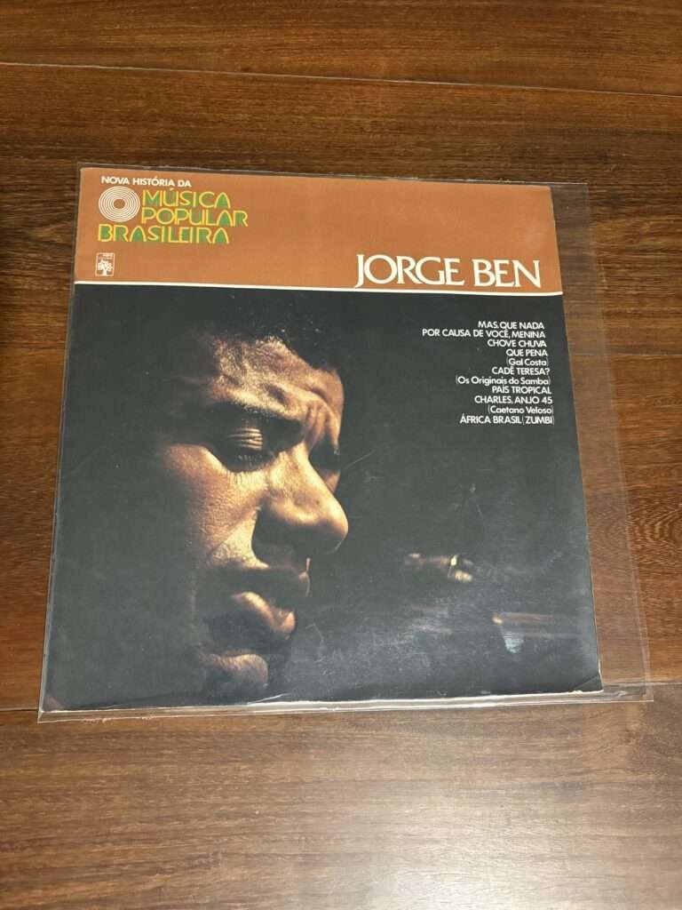 Lp Jorge Ben Jor - Nova História da Música Popular Brasileira (1977) 10 polegadas