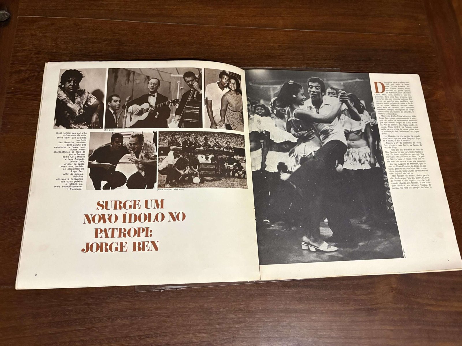 Lp Jorge Ben Jor - Nova História da Música Popular Brasileira (1977) 10 polegadas - Imagem 3