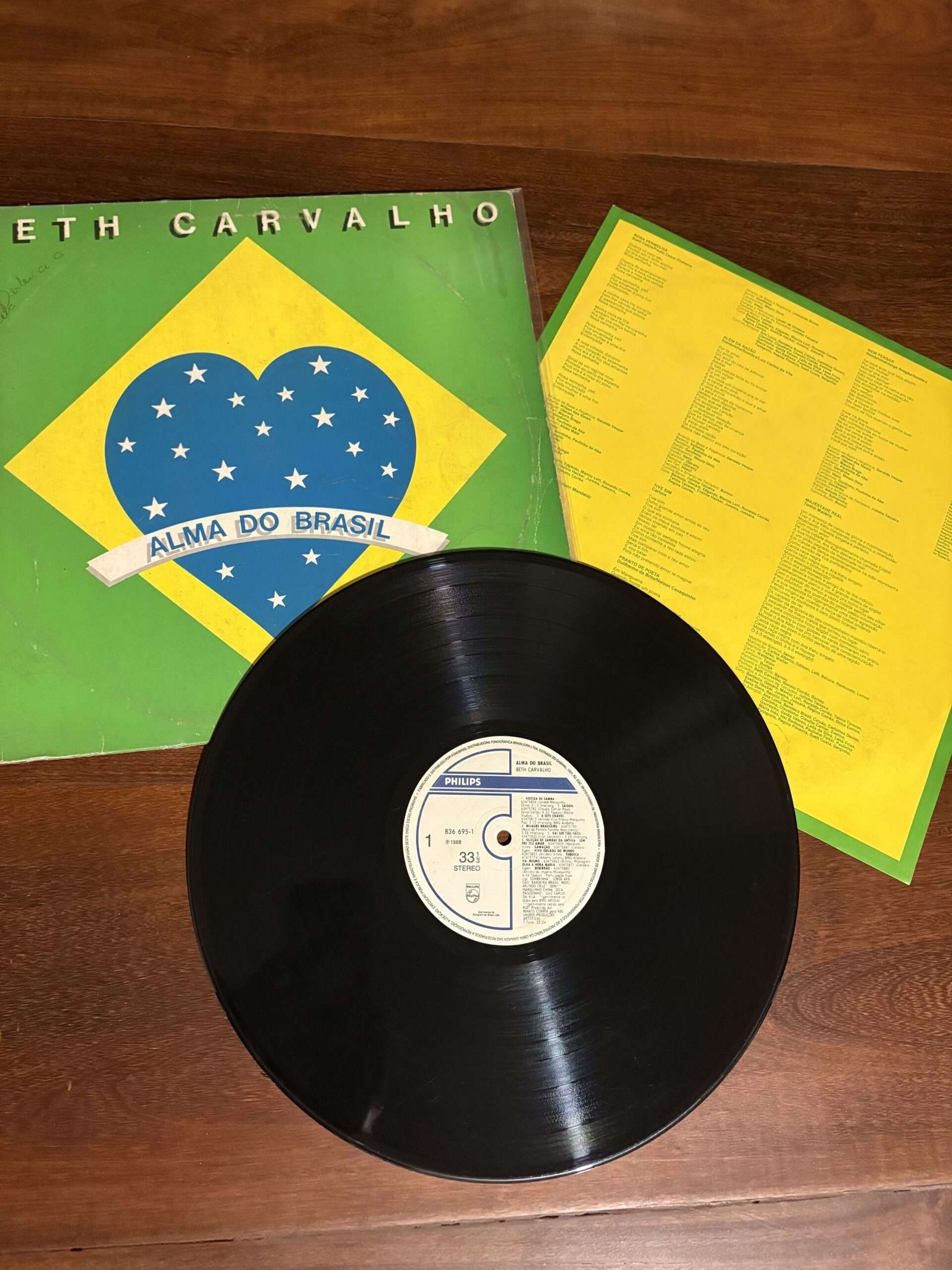 Lp Beth Carvalho - Alma do Brasil (1988) - Imagem 3