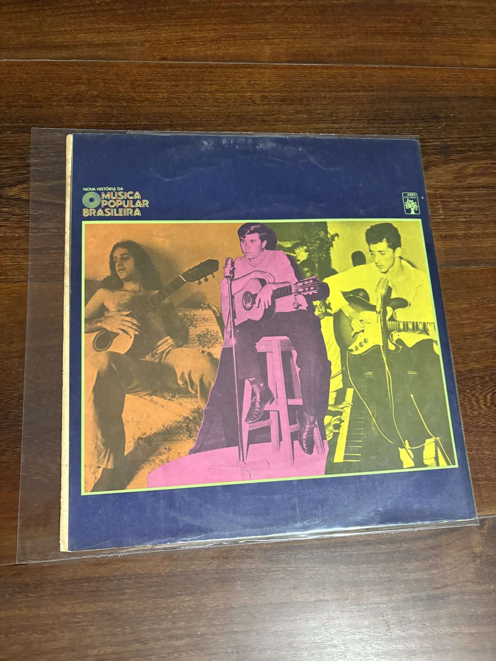 Lp Alceu Valença, Geraldo Azevedo e Marcus Vinicius - Nova História da Música Popular Brasileira (1978) 10 polegadas - Imagem 2