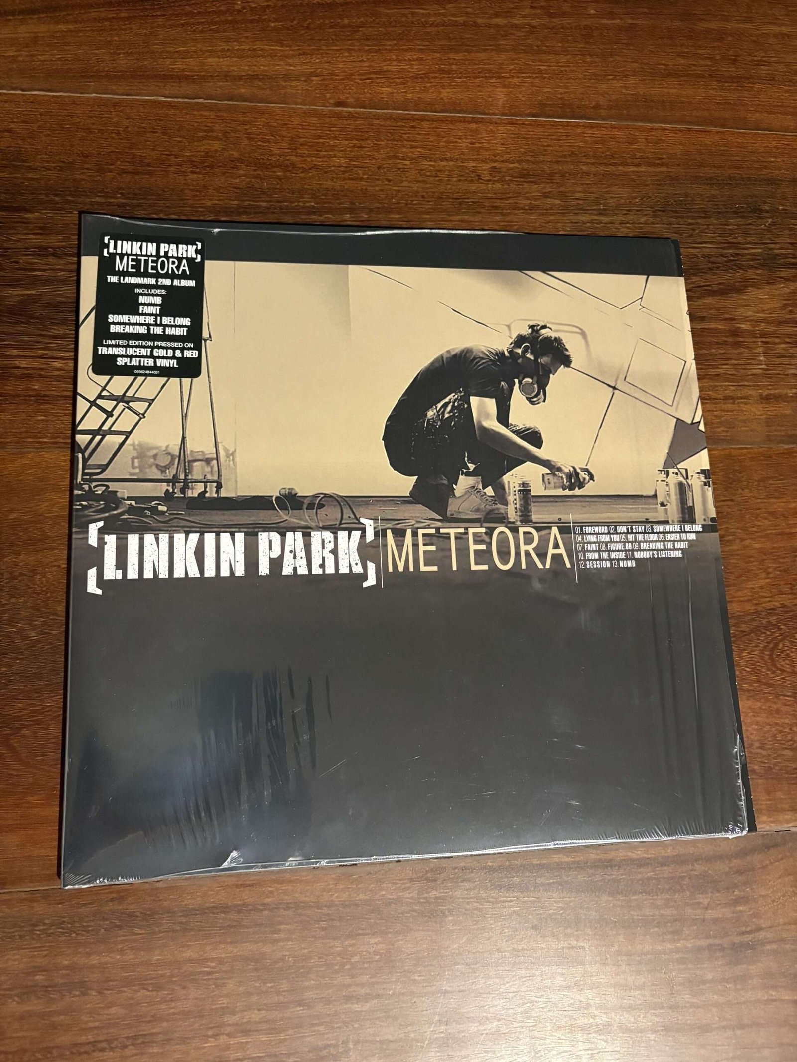 Lp Linkin Park - Meteora (2003) Lacrado Lp Splatter Amarelo e Vermelho