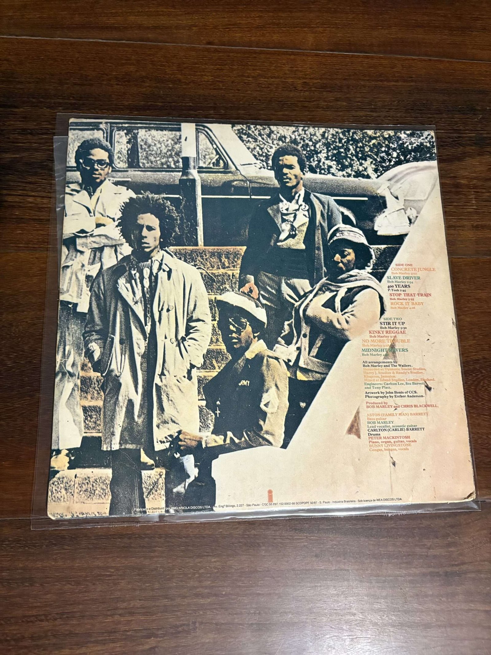Lp Bob Marley and The Wailers - Catch a Fire (1973) - Imagem 2