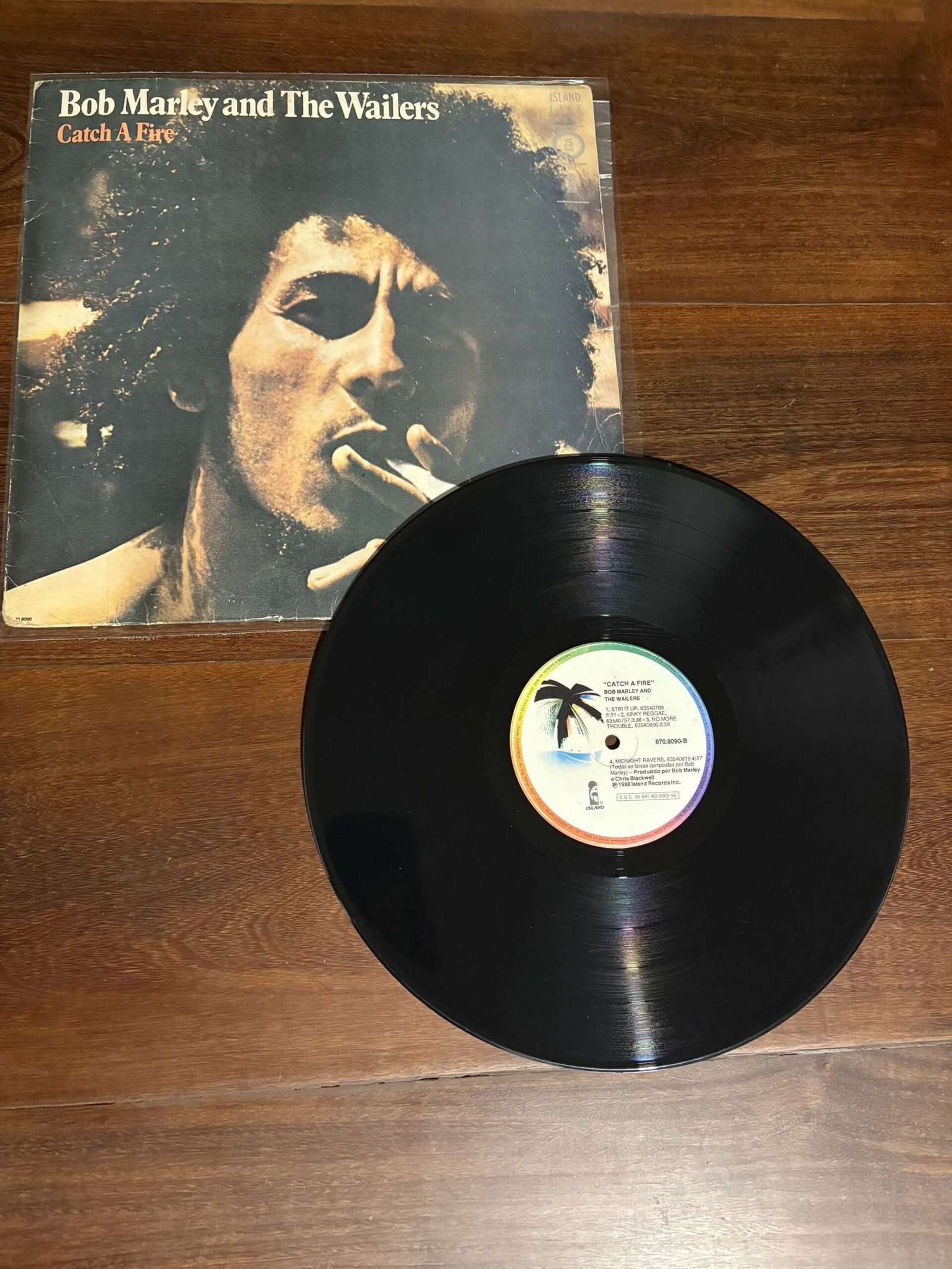 Lp Bob Marley and The Wailers - Catch a Fire (1973) - Imagem 3