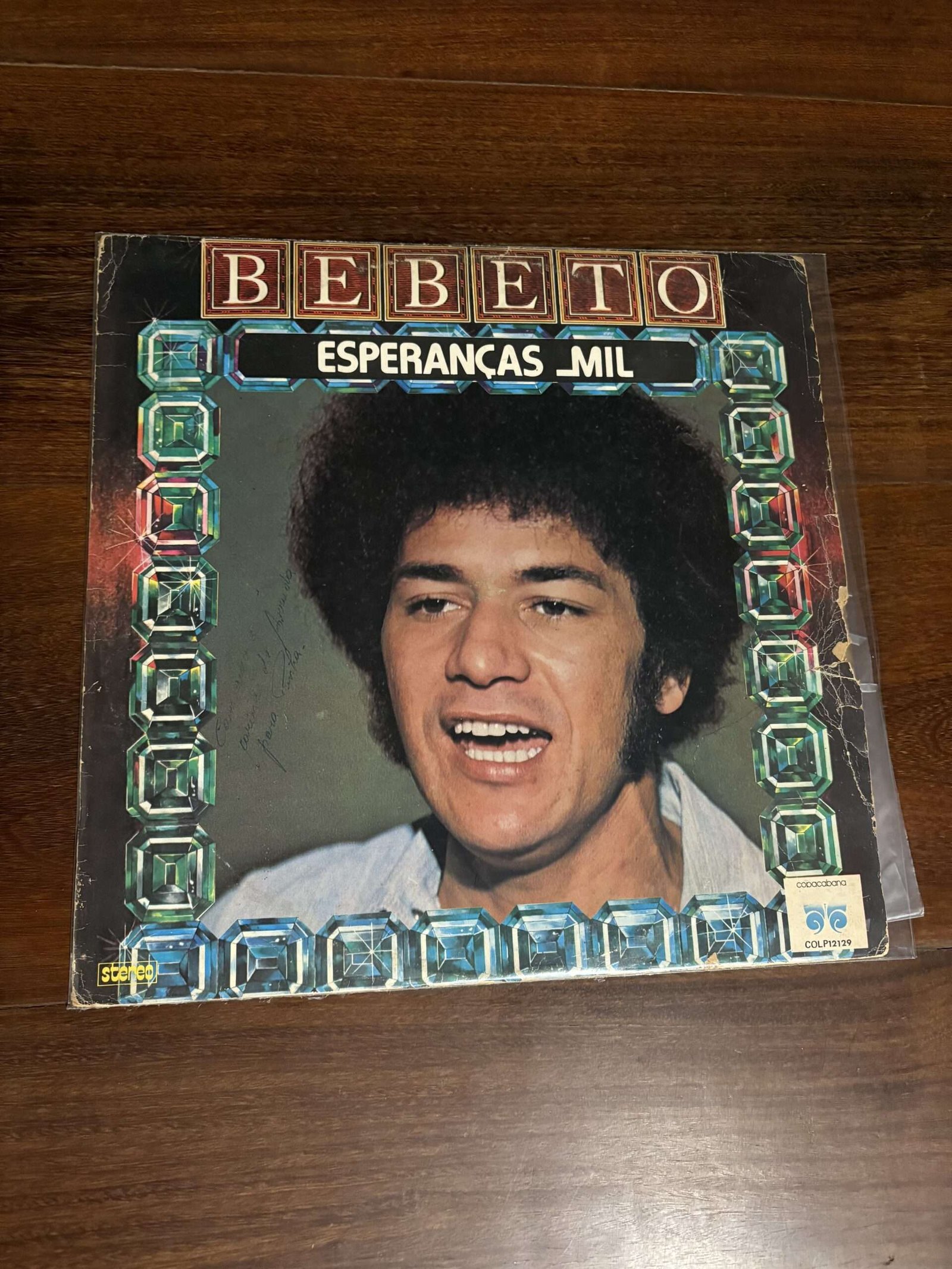 Lp Bebeto - Esperanças Mil (1977)