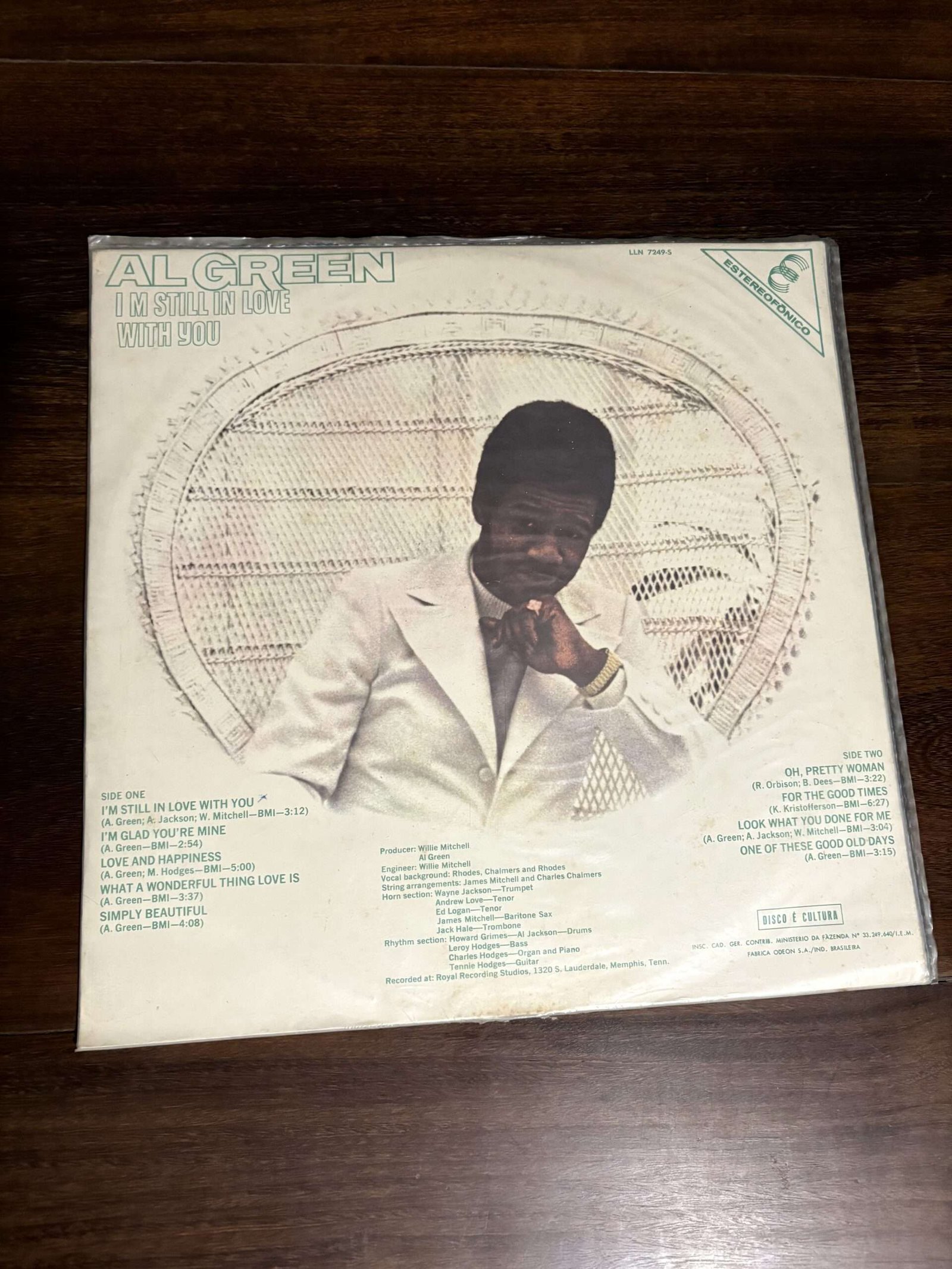 Lp Al Green - I'm Still in Love with You (1972) - Imagem 2