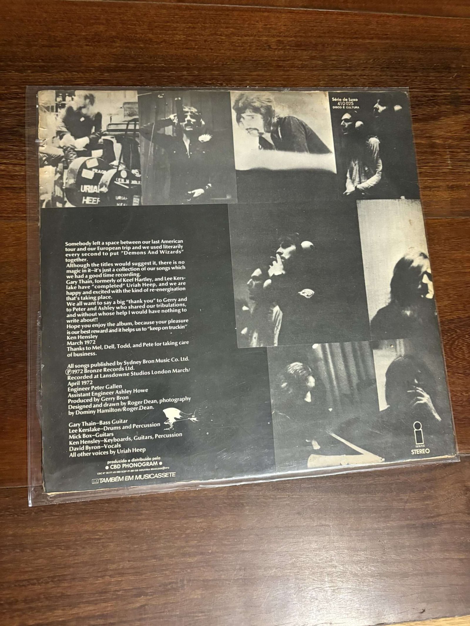 Lp Uriah Heep - Demons & Wizards (1972) - Imagem 2