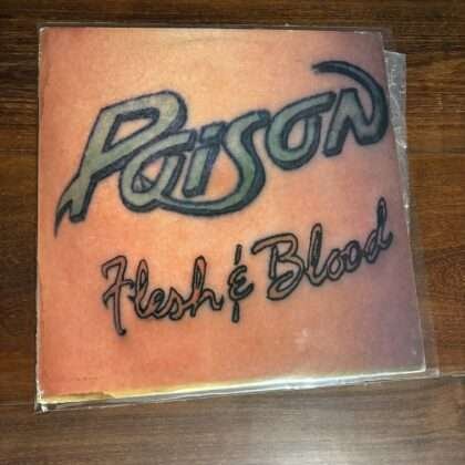 Lp Poison - Flesh & Blood (1990)