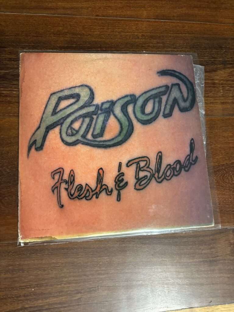 Lp Poison - Flesh & Blood (1990)