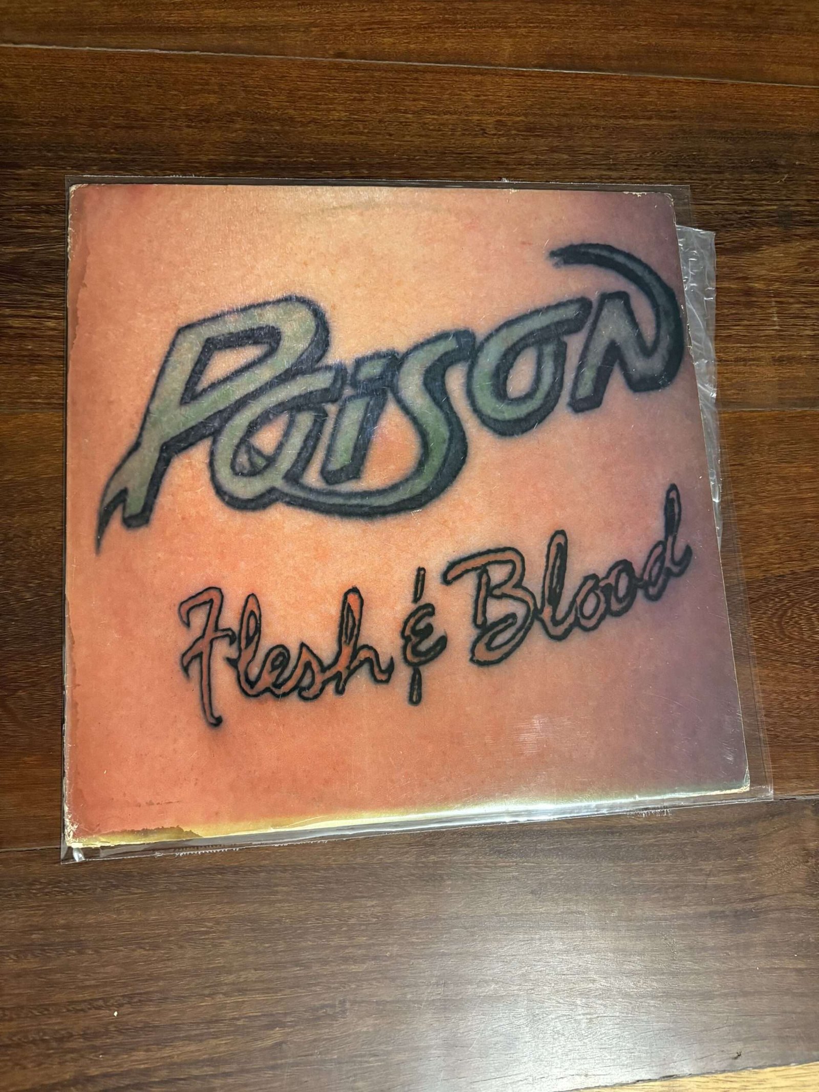 Lp Poison - Flesh & Blood (1990)