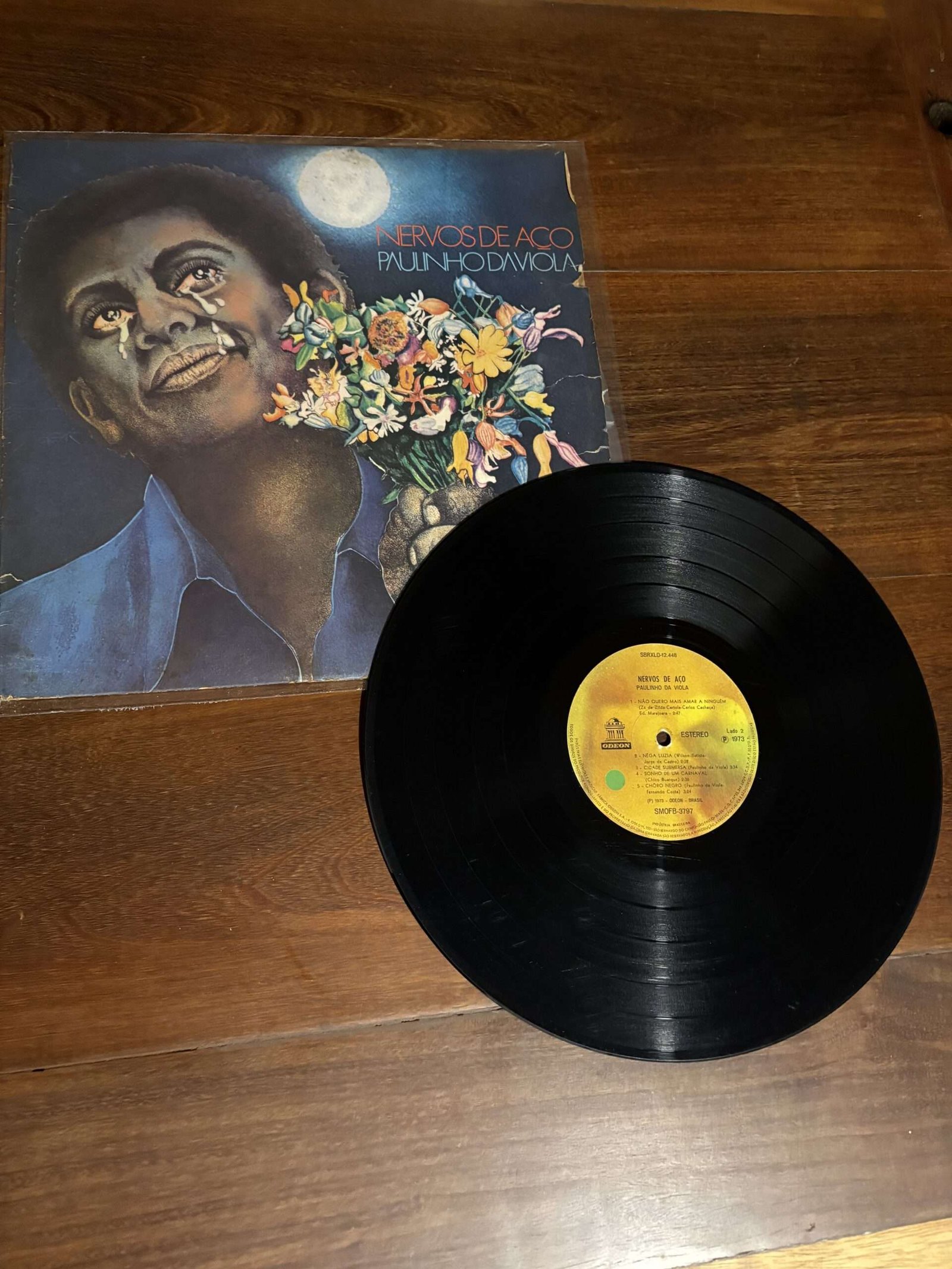 Lp Paulinho da Viola - Nervos de Aço (1973) - Imagem 3