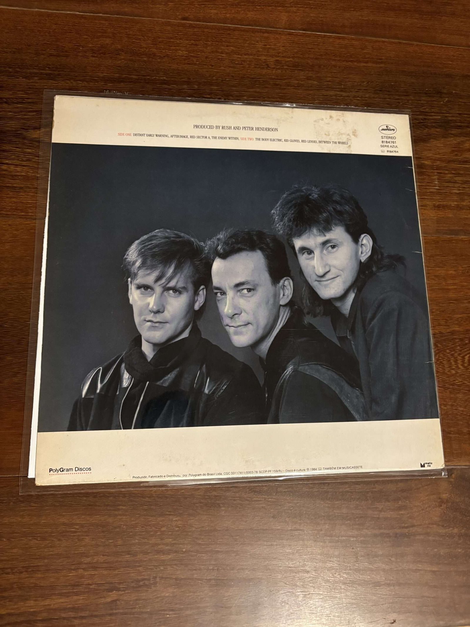 Lp Rush - Grace Under Pressure (1984) - Imagem 2