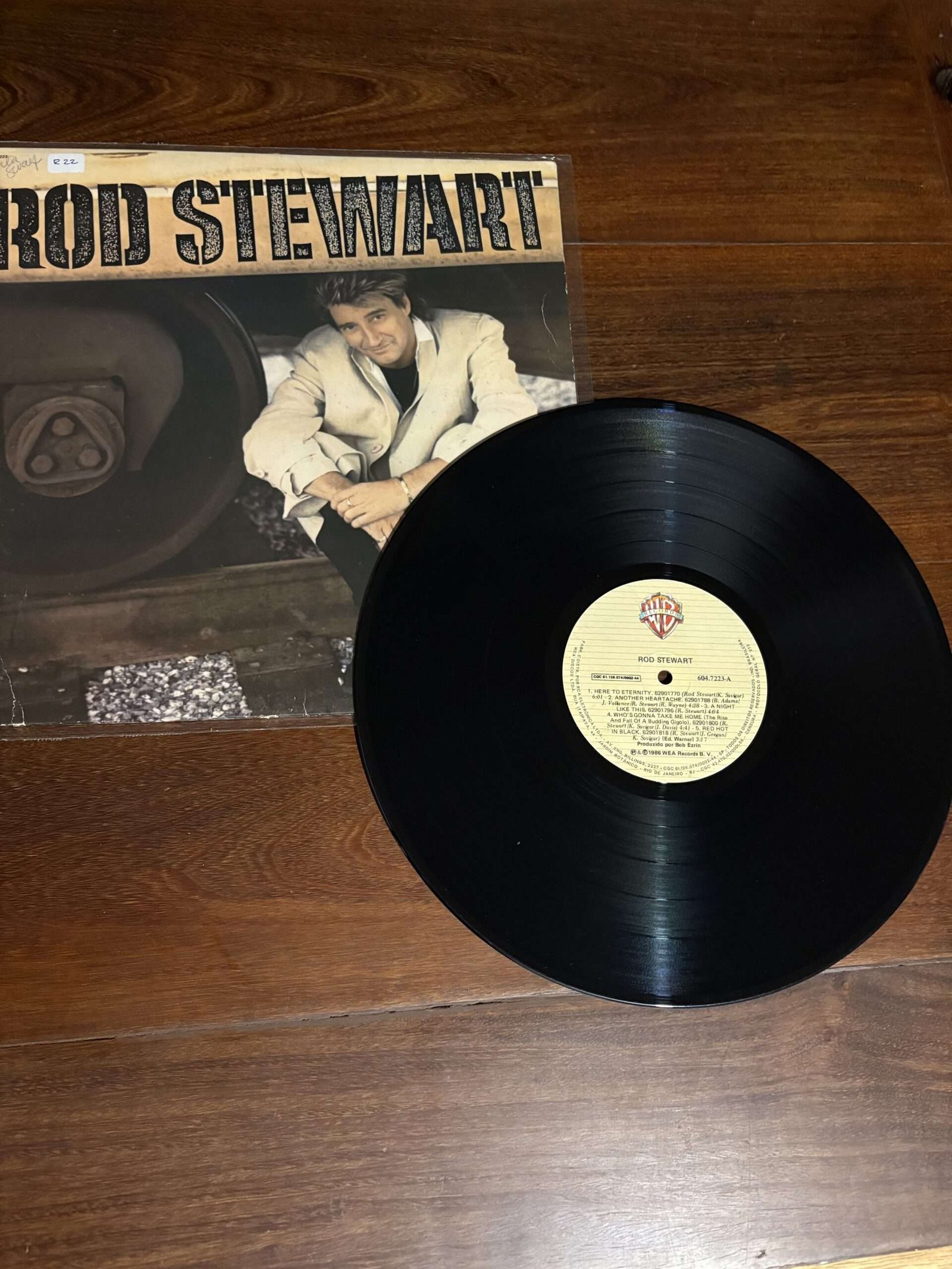 Lp Rod Stewart - Every Beat of My Heart (1986) - Imagem 3