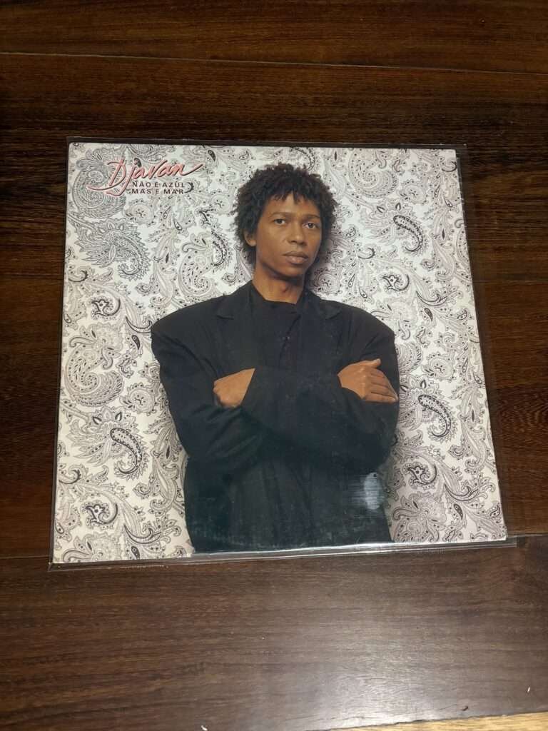 Lp Djavan - Não é Azul, Mas é Mar (1987)