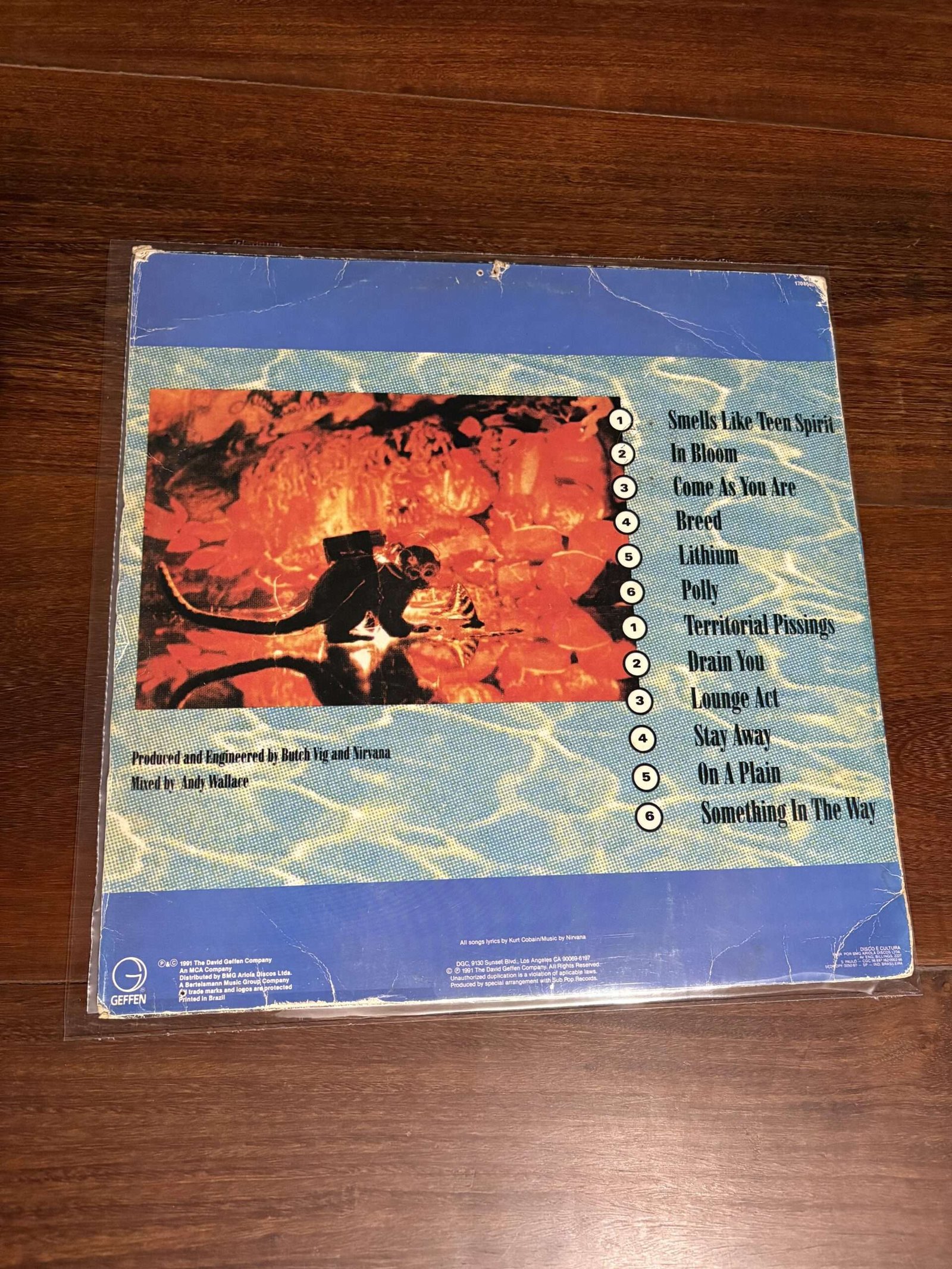 Lp Nirvana - Nevermind (1991) - Imagem 2