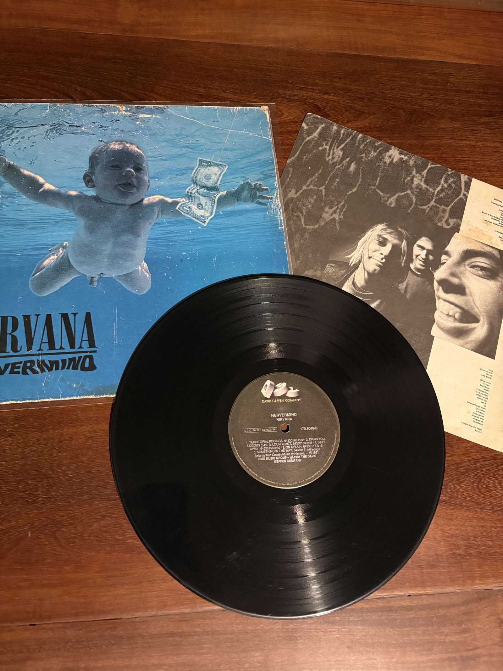 Lp Nirvana - Nevermind (1991) - Imagem 3