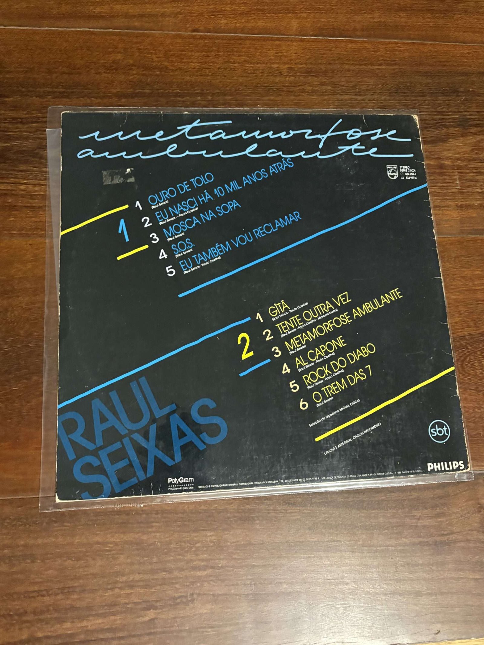 Lp Raul Seixas - Metamorfose Ambulante / O Som De Raul Seixas (1988) - Imagem 2