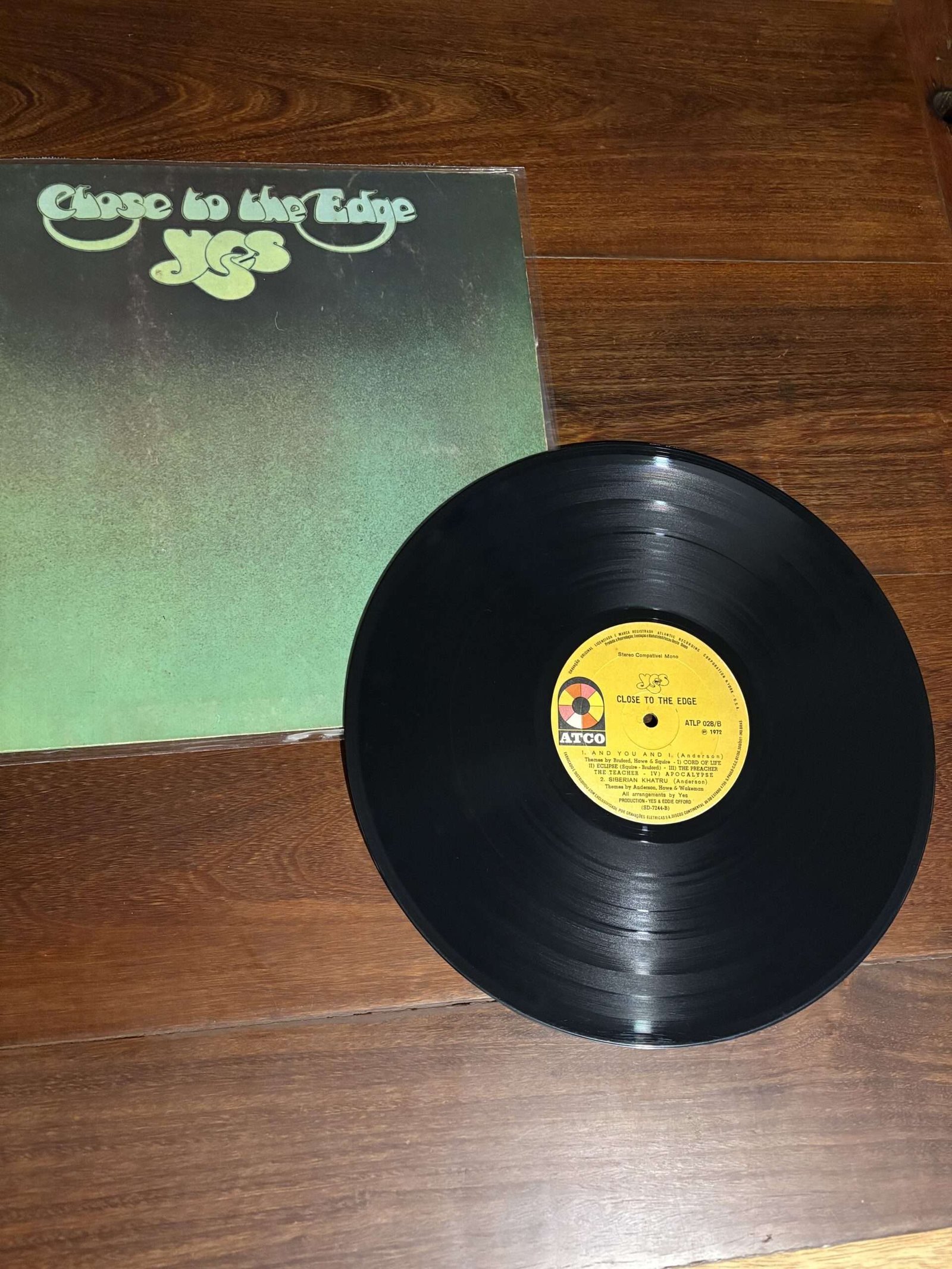 Lp Yes - Closer to the Edge (1972) - Imagem 3