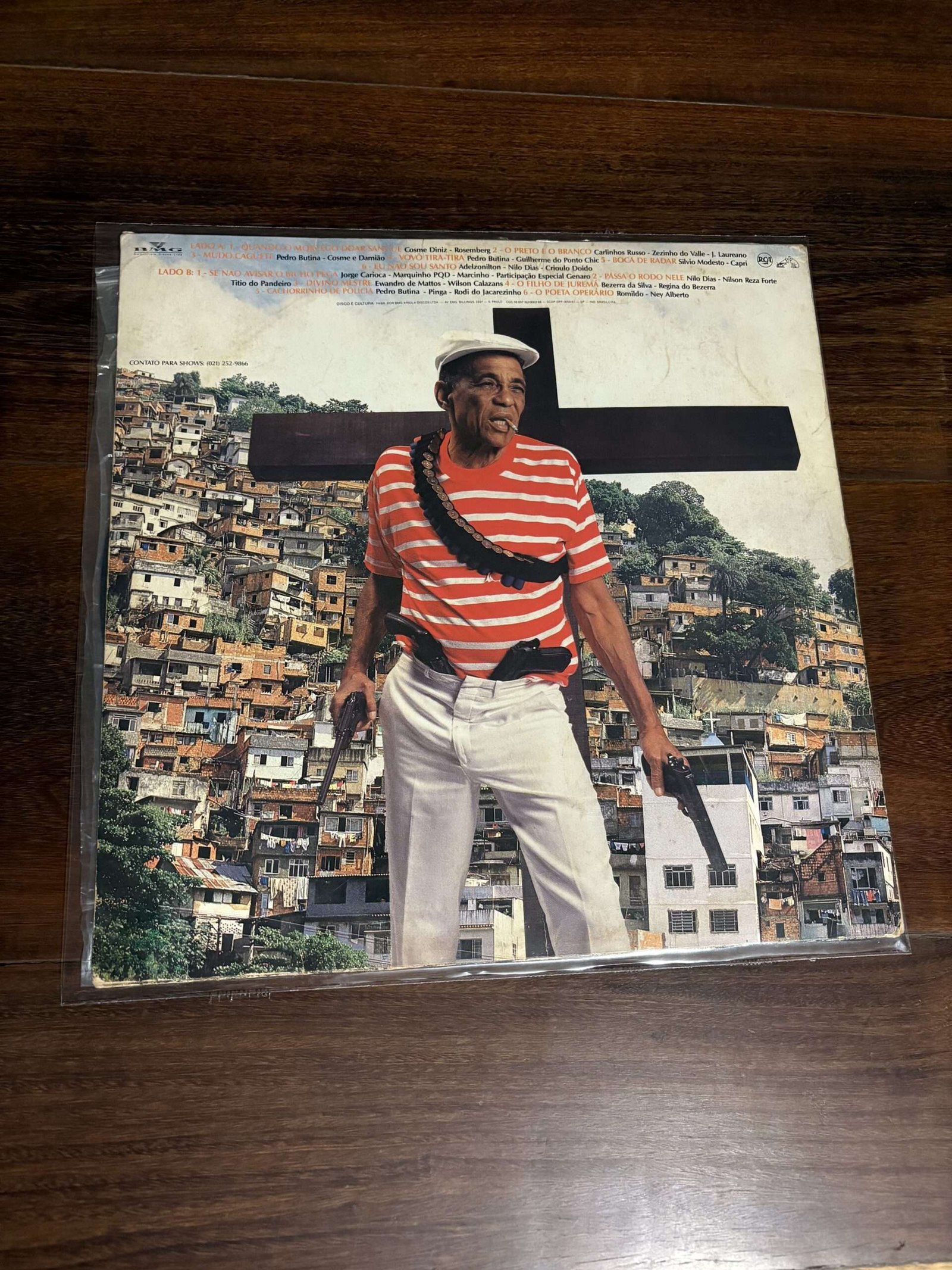 Lp Bezerra da Silva - Eu Não Sou Santo (1990) - Imagem 2